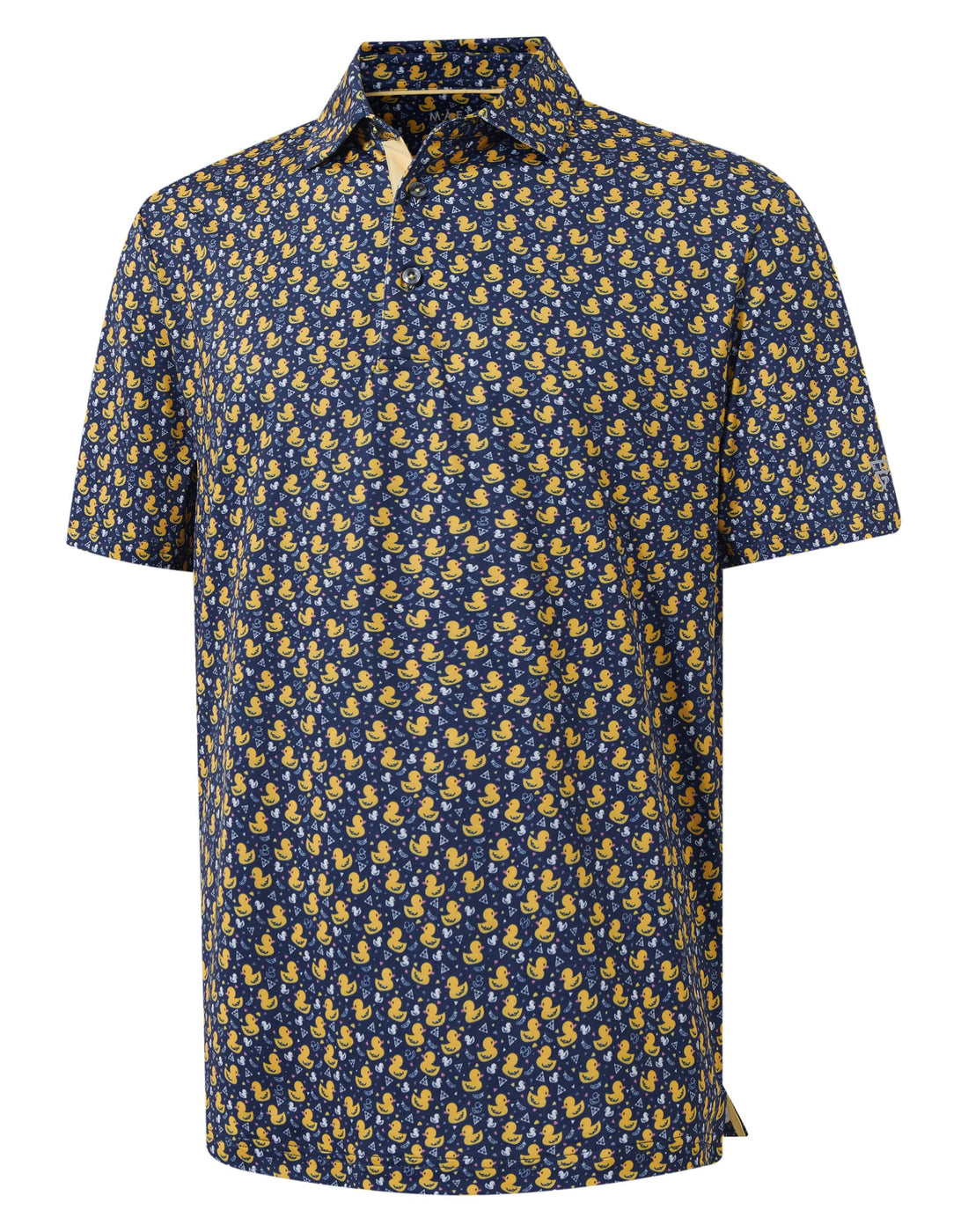 M MAELREG Mens Golf Shirt Print Performance Moisture Wicking Dry Fit Short Sleeve Casual Collared Polo Shirts for Men
