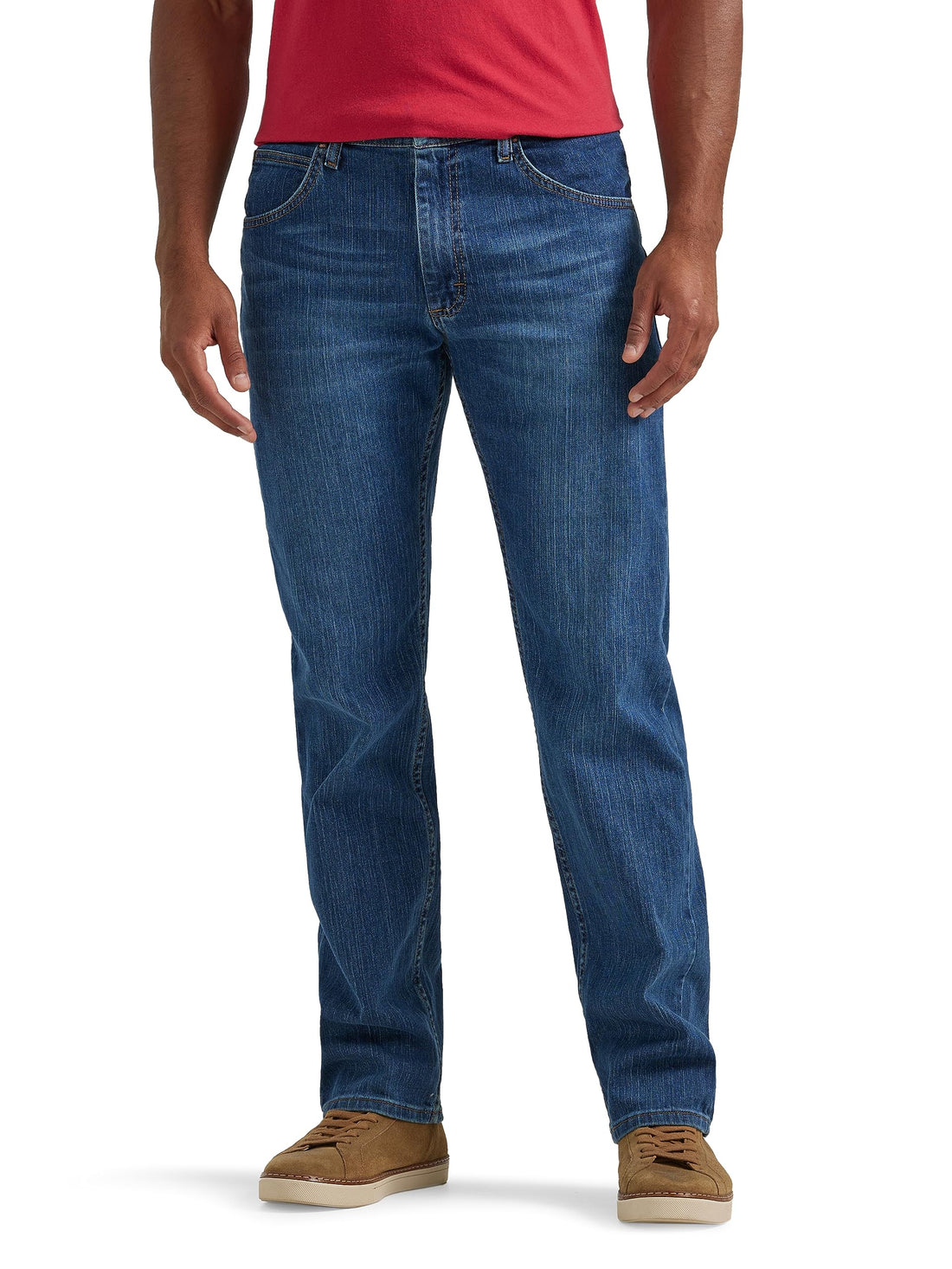 Wrangler Authentics Men's Classic 5-Pocket Regular Fit Flex Jean