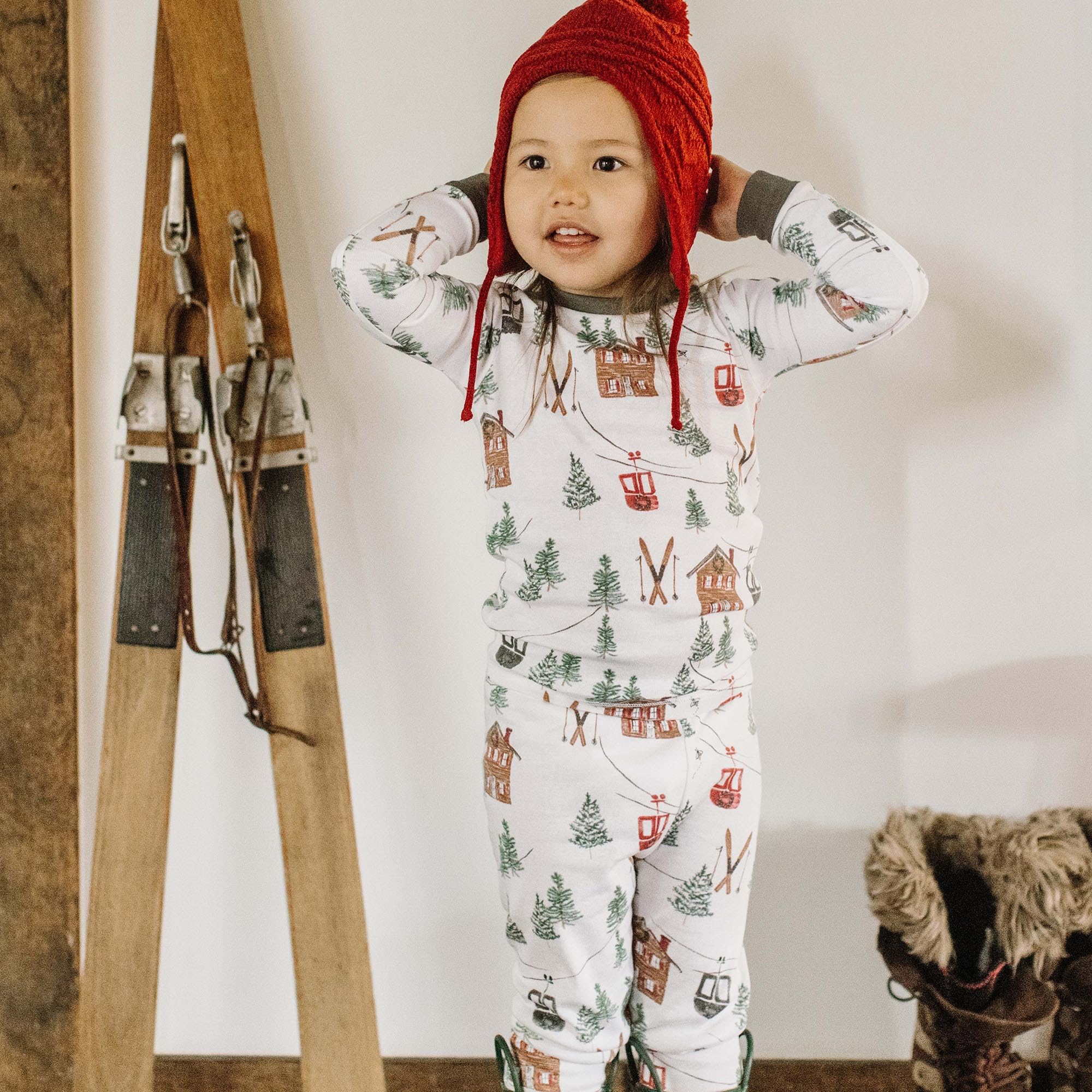 Burt's Bees Baby Matching Family Jammies, Organic Cotton, Holiday Pajamas