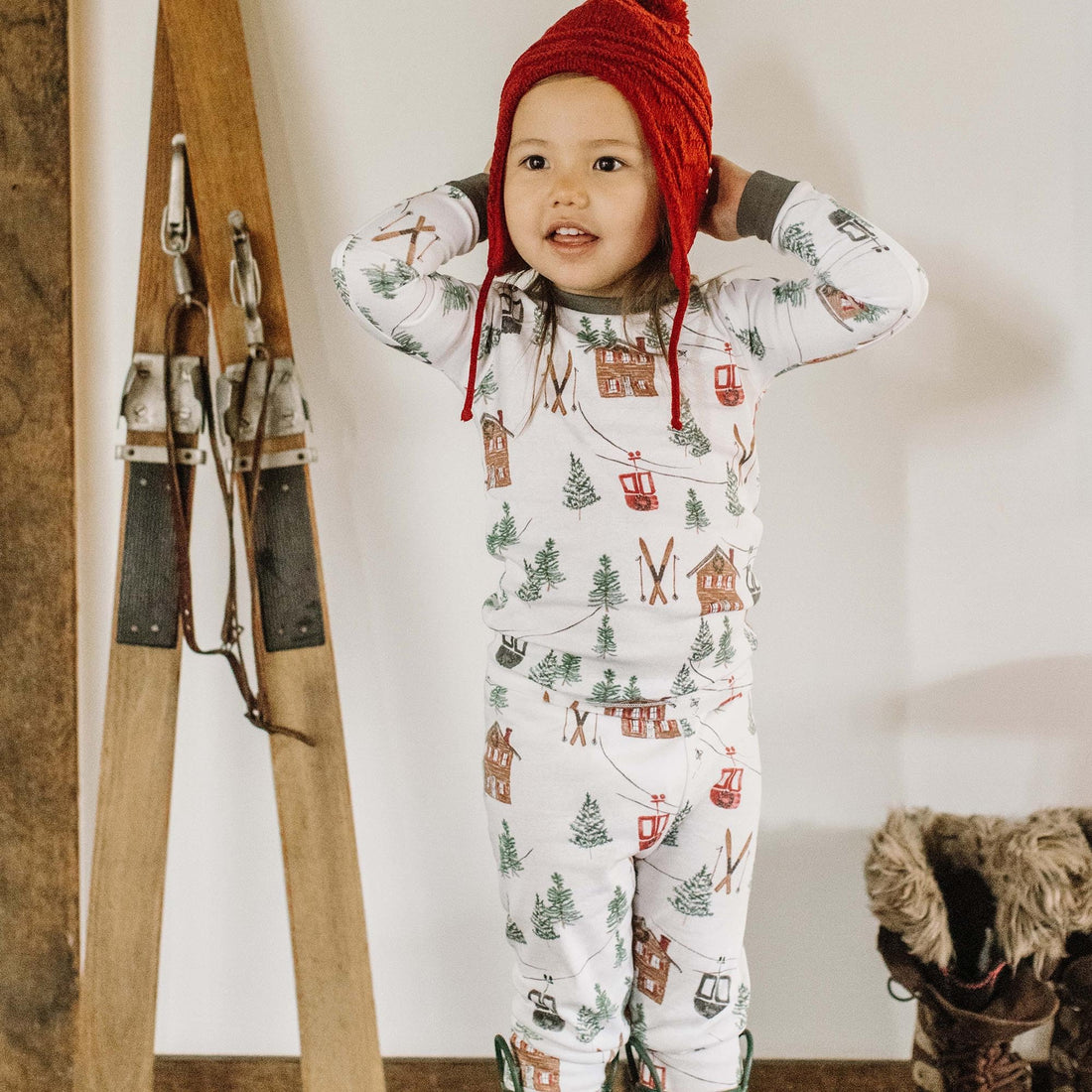 Burt's Bees Baby Matching Family Jammies, Organic Cotton, Holiday Pajamas