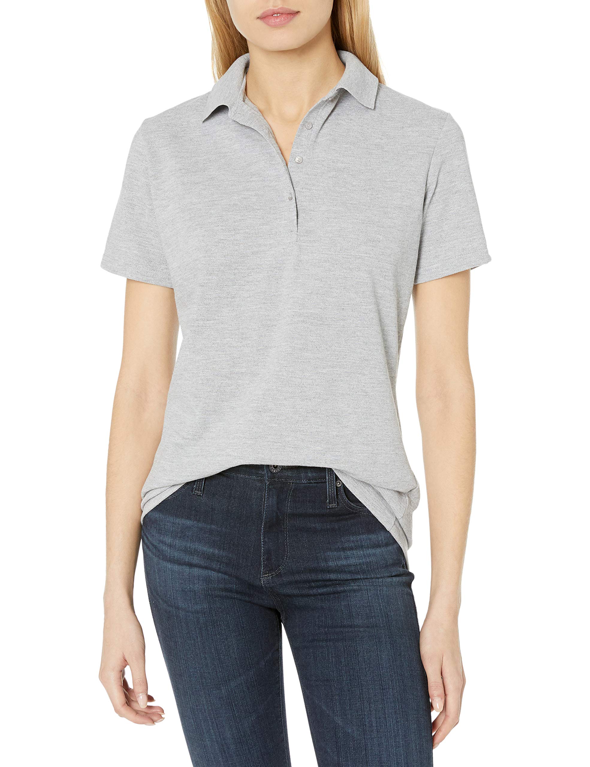 Hanes Women's X-Temp Polo with FreshIQ
