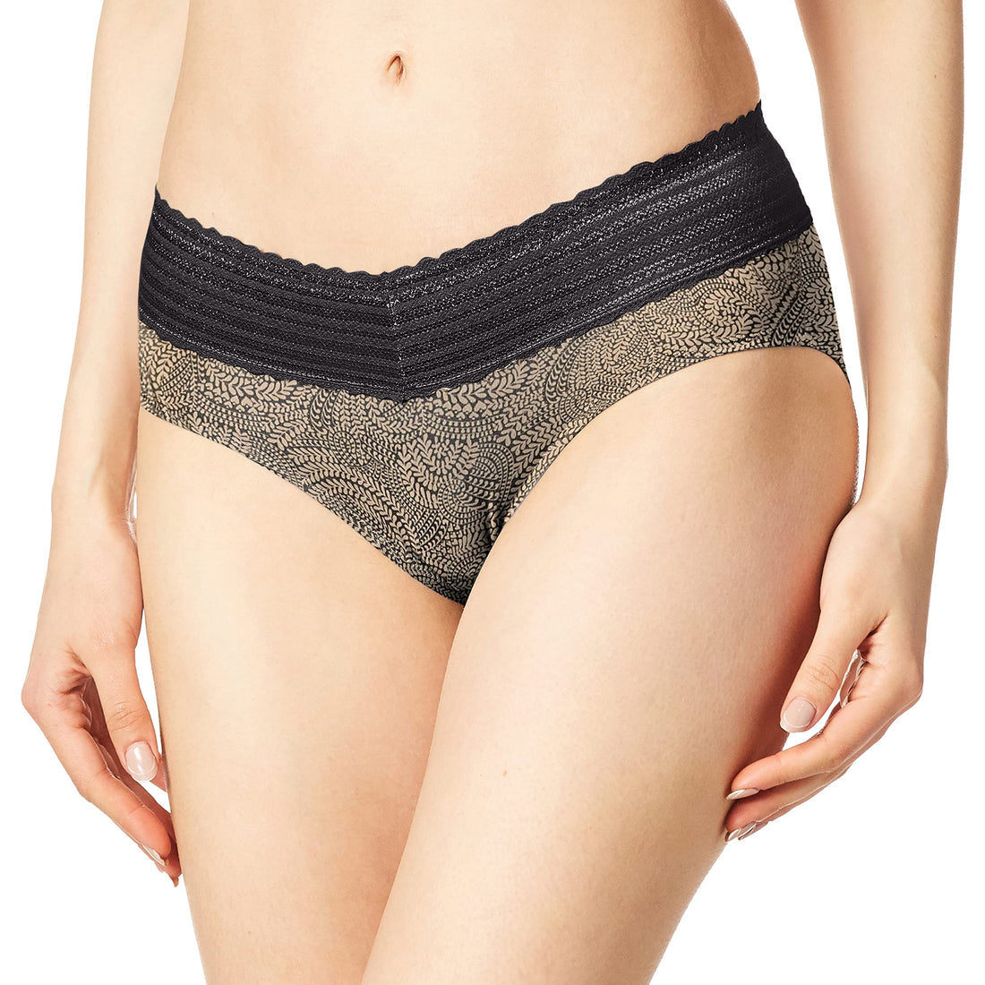 Warner's womens No Pinching No Problems Dig-free Comfort Waist With Lace Microfiber Hipster 5609j