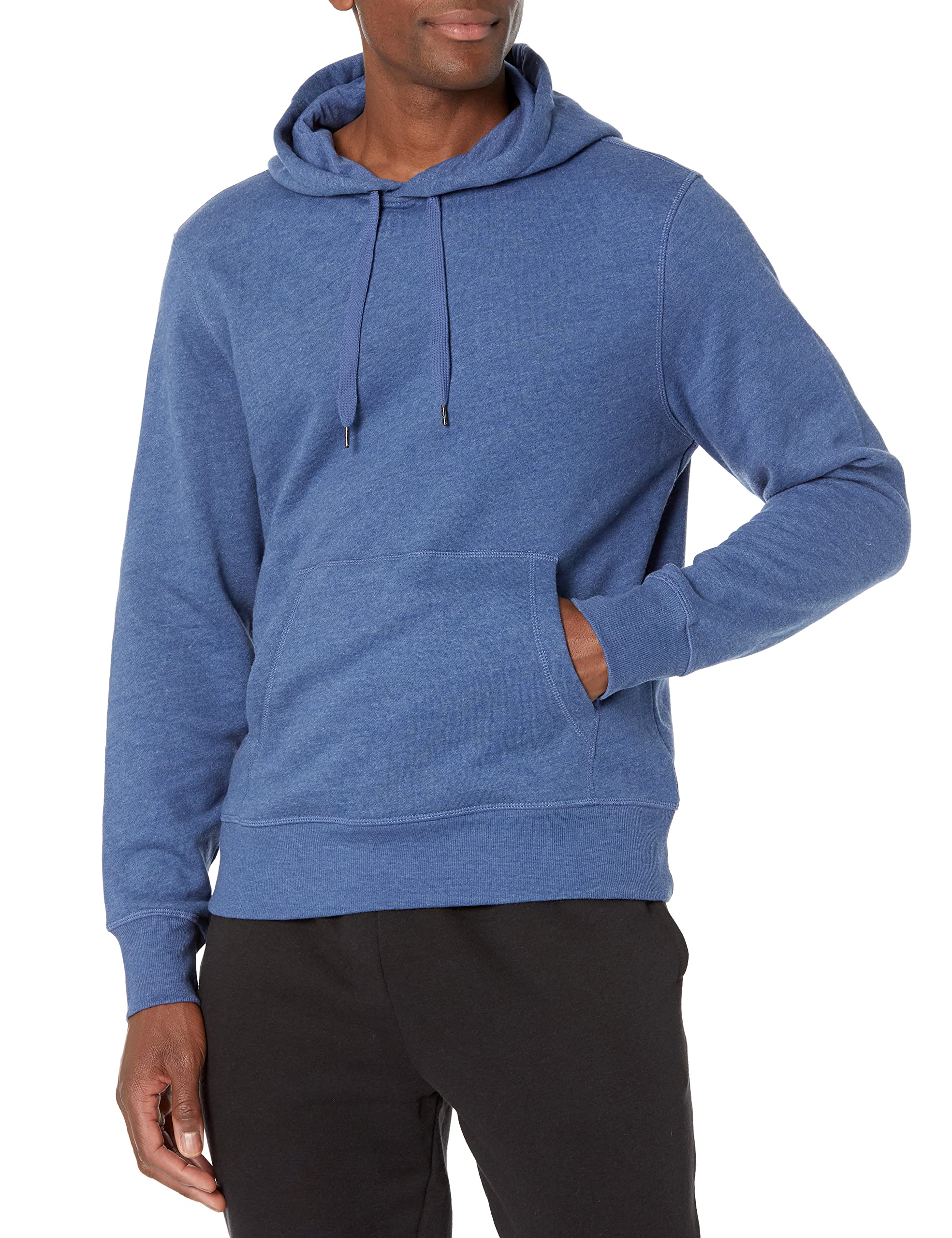 Amazon Essentials mens Fleece Pullover Hooded Sweatshirt