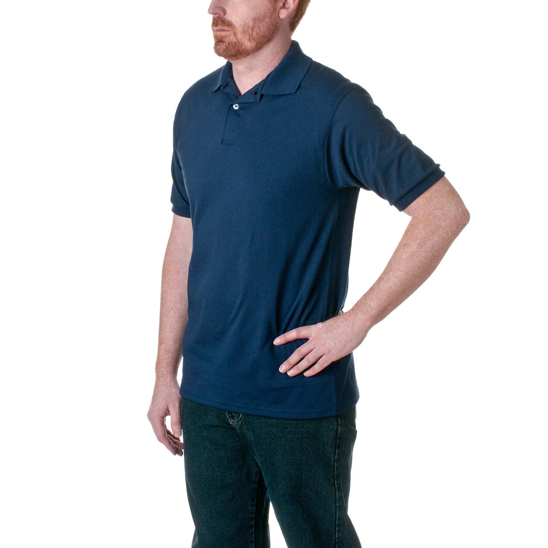 Jersey Polo by Hanes