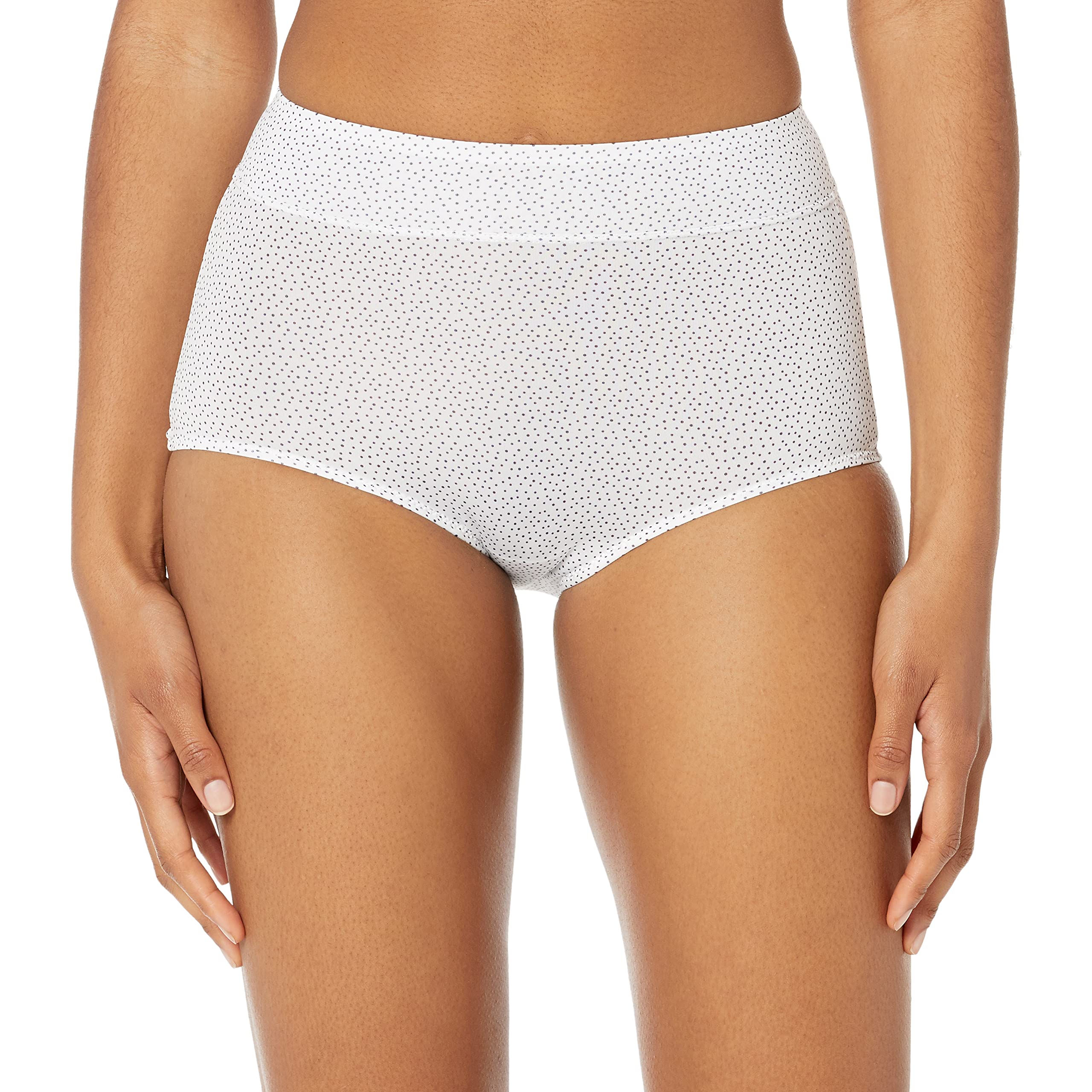 Warner's Women's No Pinching No Problems Hi Cut Brief Panty