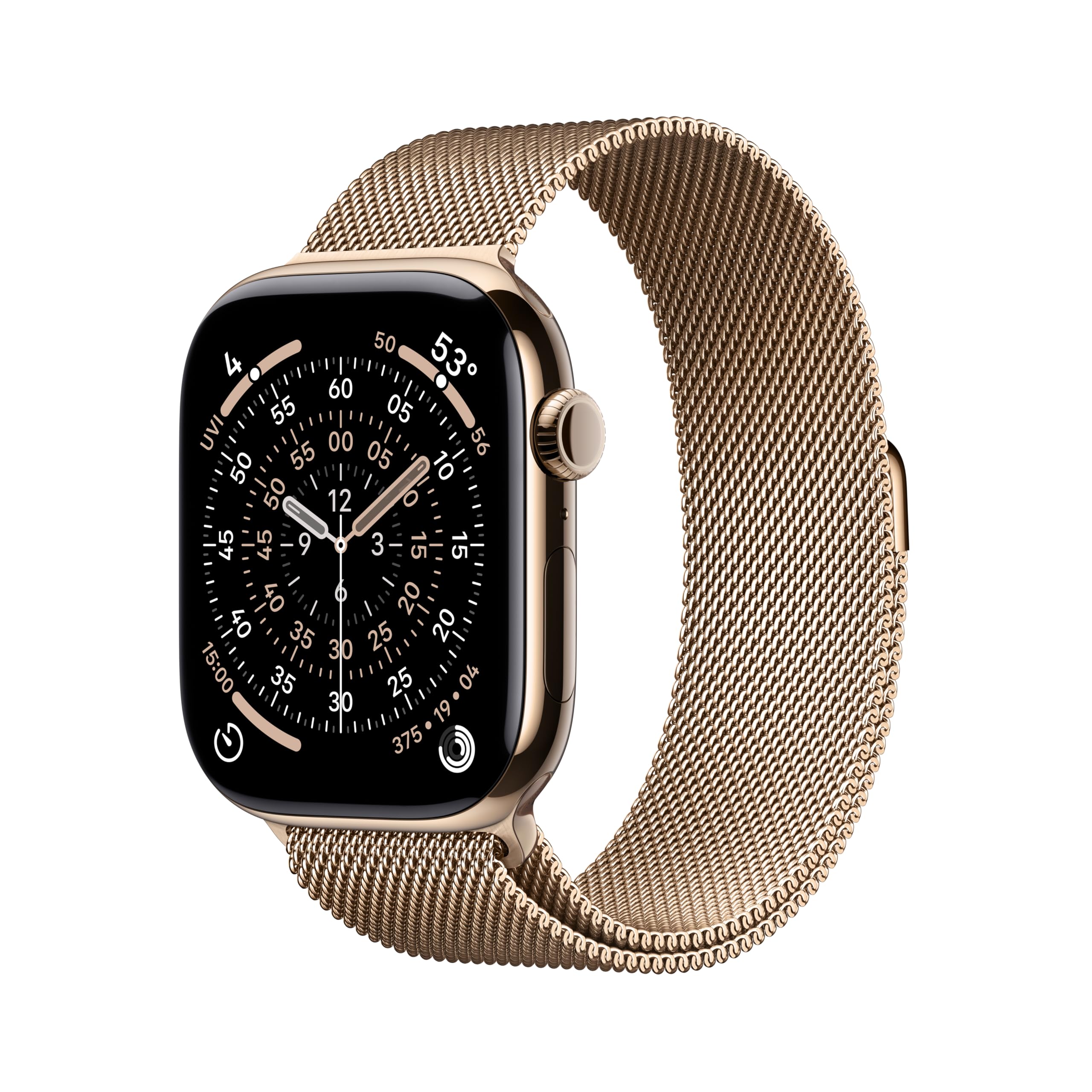 Apple Watch Series 11 [GPS 42mm] Smartwatch with Jet Black Aluminum Case with Black Sport Band - S/M. Sleep Score, Fitness Tracker, Health Monitoring, Always-On Display, Water Resistant