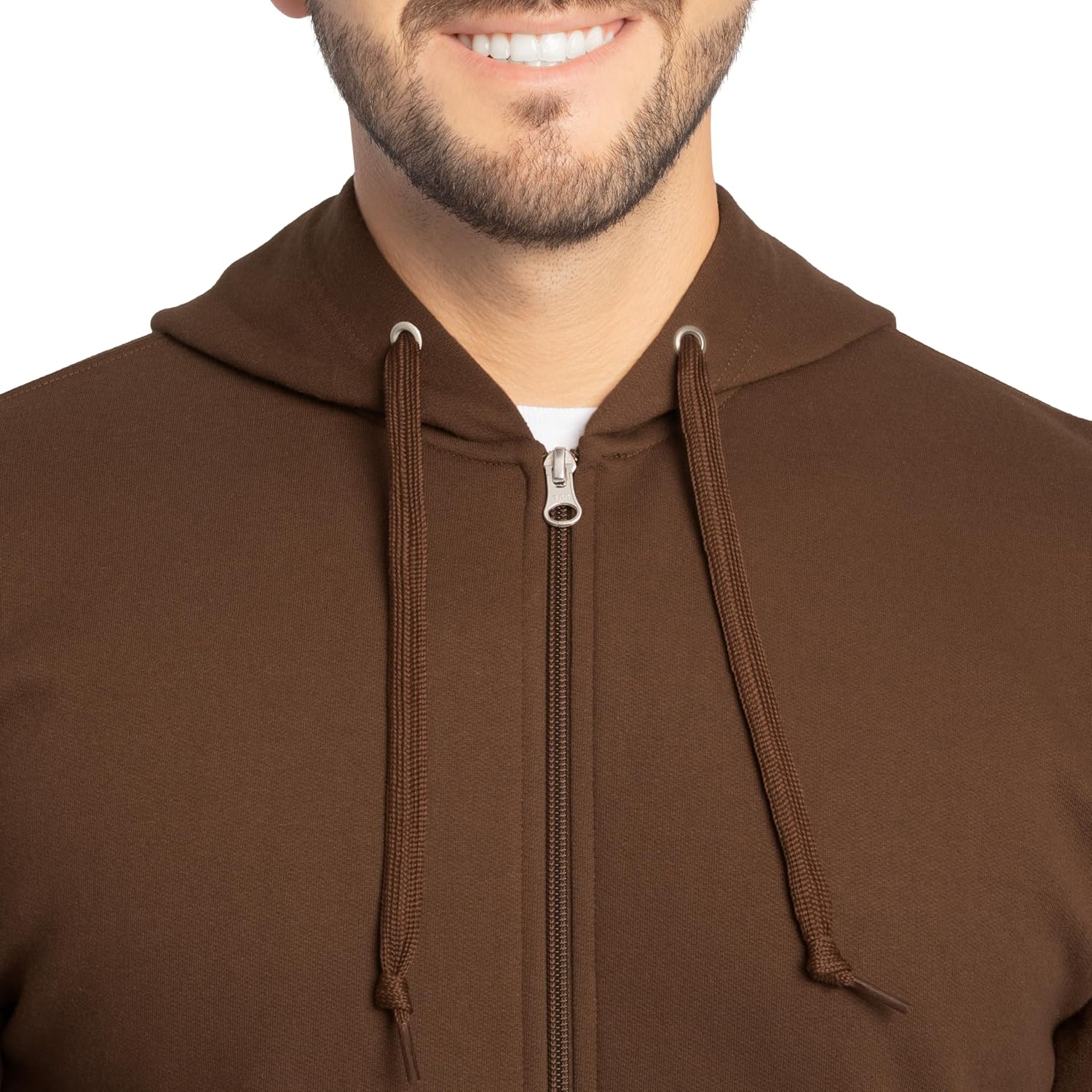 Fruit of the Loom Eversoft Fleece Full Zip Hoodie Sweatshirt