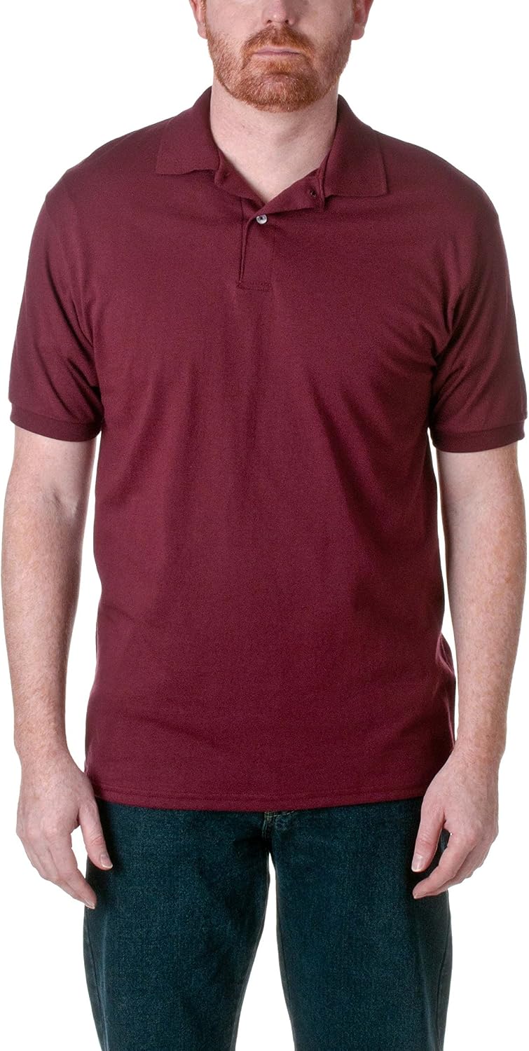 Jersey Polo by Hanes