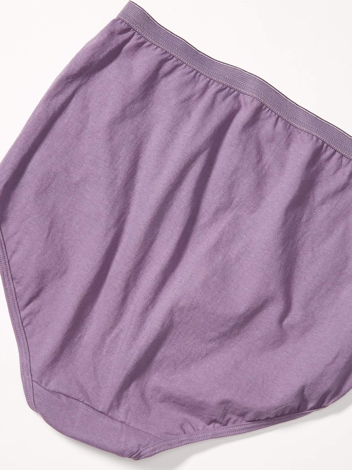 Hanes Women's Underwear Briefs Pack, 6-Pack, Cotton Brief Panties for Women, Moisture-Wicking (Plus Size)