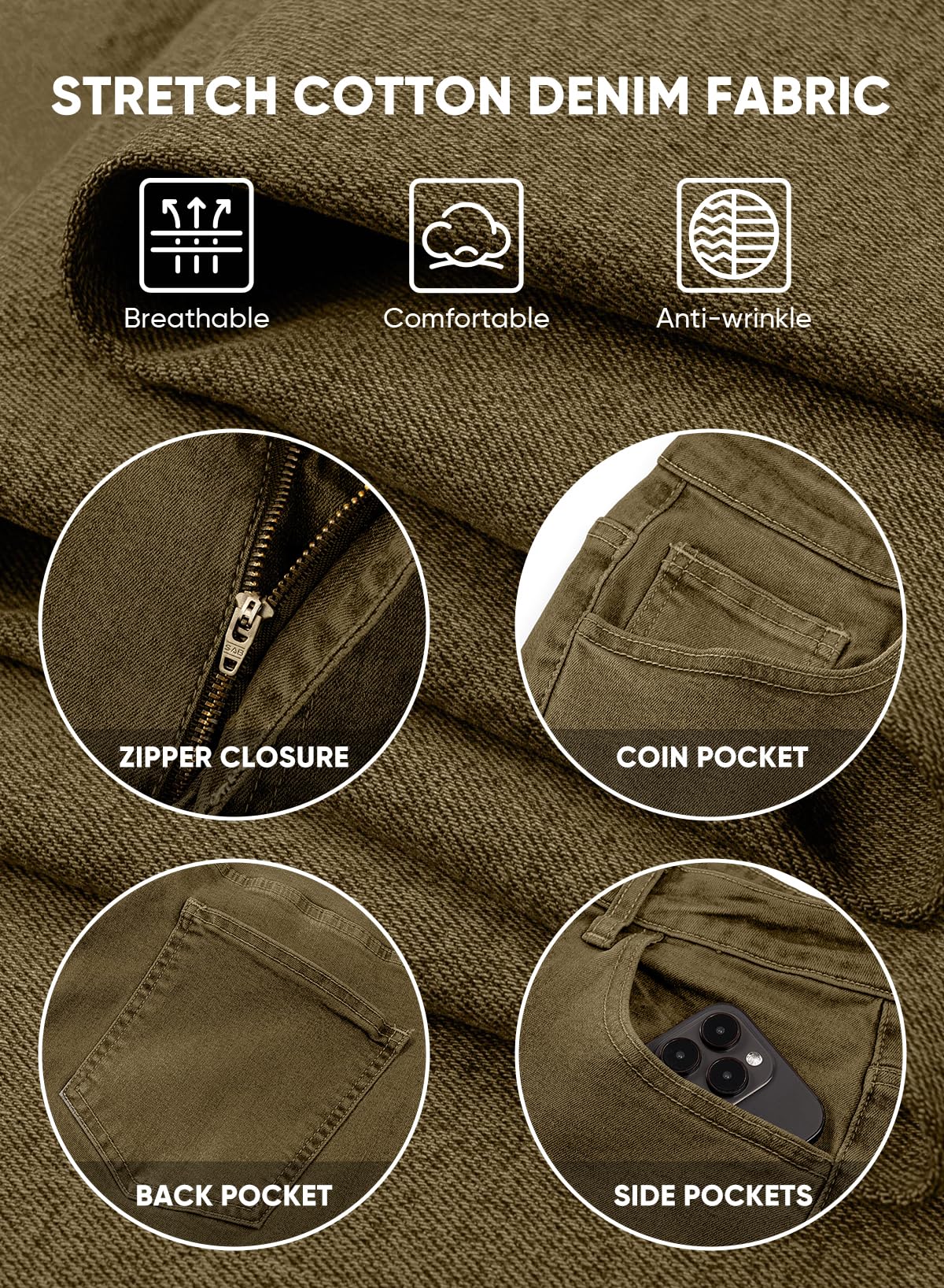 JMIERR Men's Tapered Baggy Jeans - Loose Fit Wide Leg Denim Pants | Vintage Relaxed Loose Fit, Stretch, Wide Leg, Skater Streetwear, 5 Pockets, Casual Carpenter Jean, Hip Hop,Loose Fit,Outfit