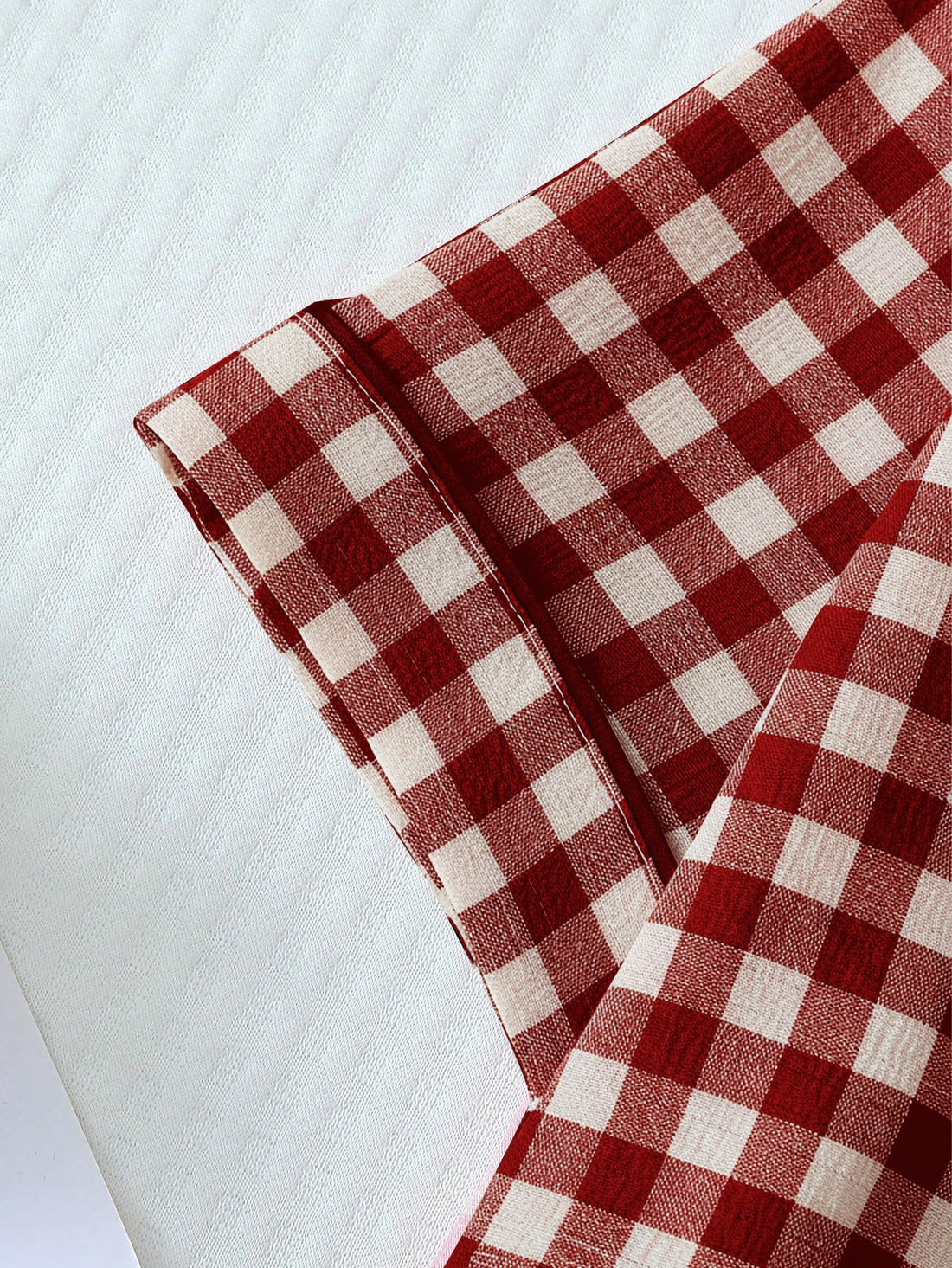 Verdusa Pajamas Sets 2 Piece Gingham Cute Button Down Shirts with Shorts