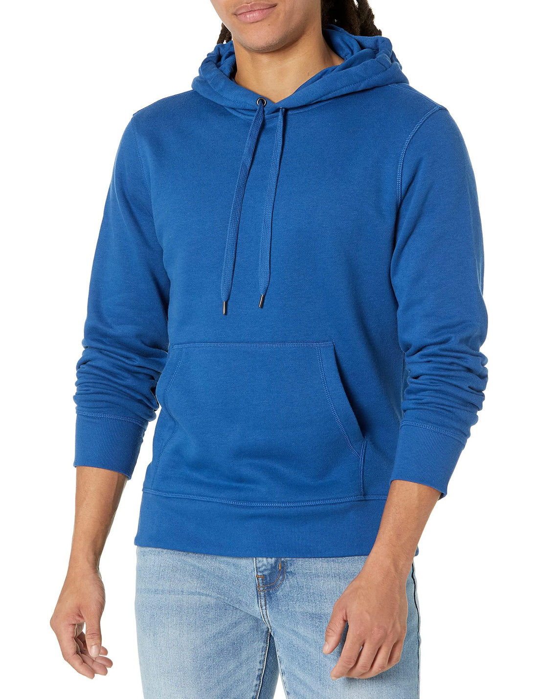 Amazon Essentials mens Fleece Pullover Hooded Sweatshirt