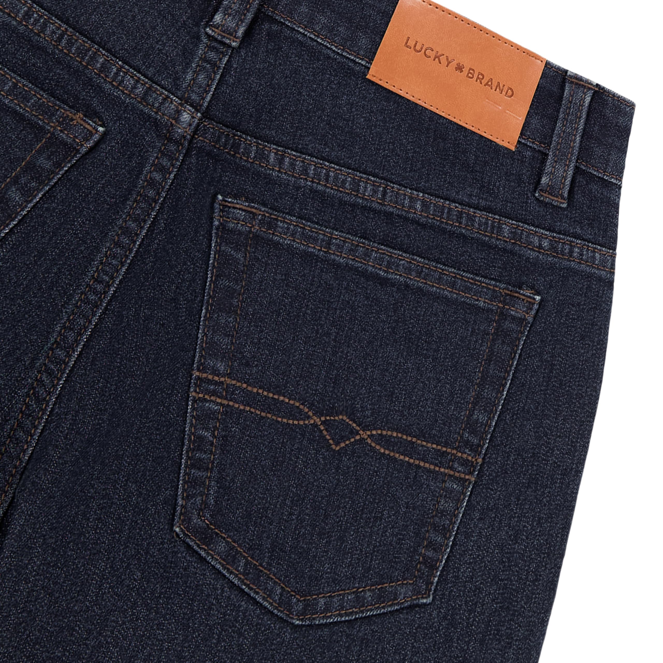 Lucky Brand Boys' Classic Fit Straight Leg Denim Jeans
