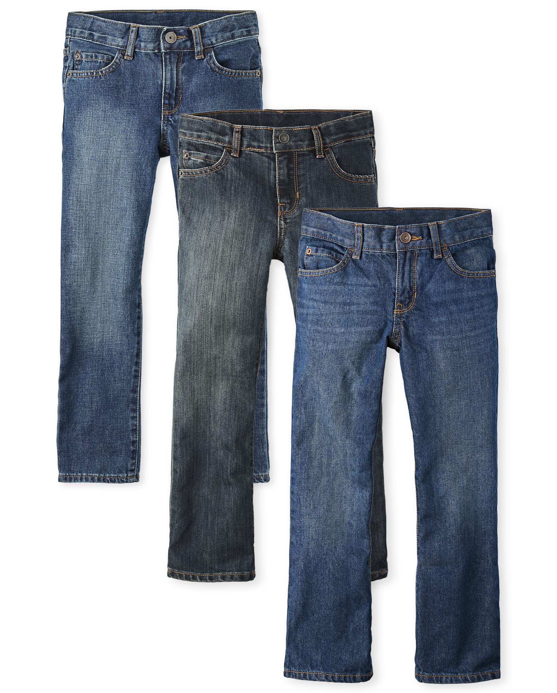 The Children's Place Boys' Bootcut Jeans