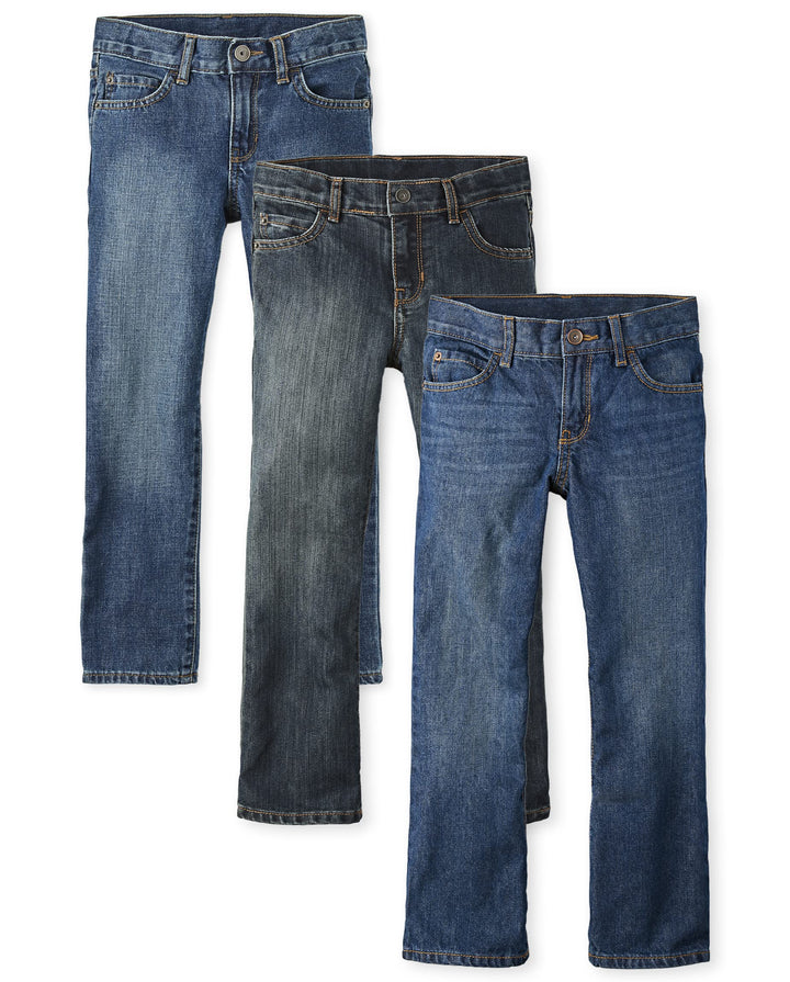 The Children's Place Boys' Bootcut Jeans