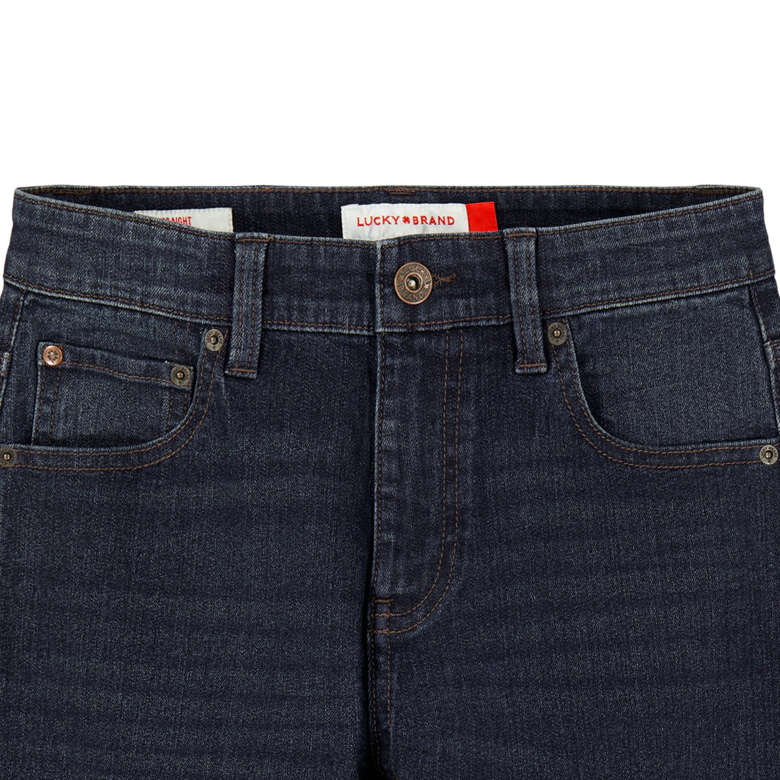Lucky Brand Boys' Classic Fit Straight Leg Denim Jeans