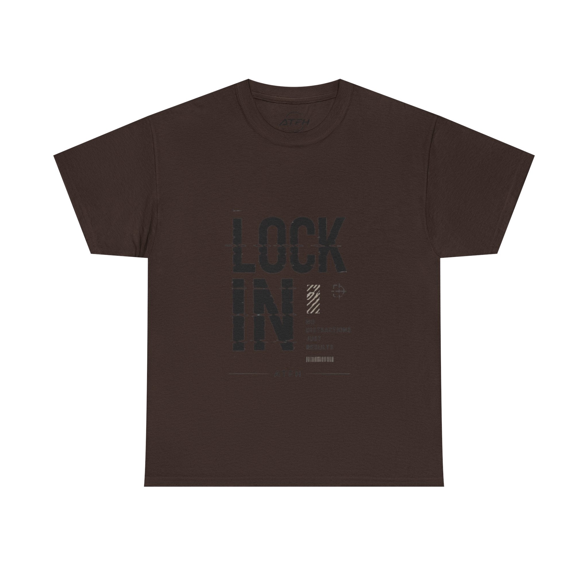 Lock In Tee — Minimalist Motivational Graphic T-Shirt Printify