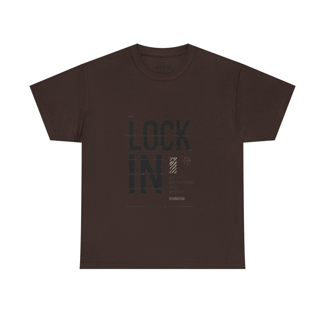 Lock In Tee — Minimalist Motivational Graphic T-Shirt Printify
