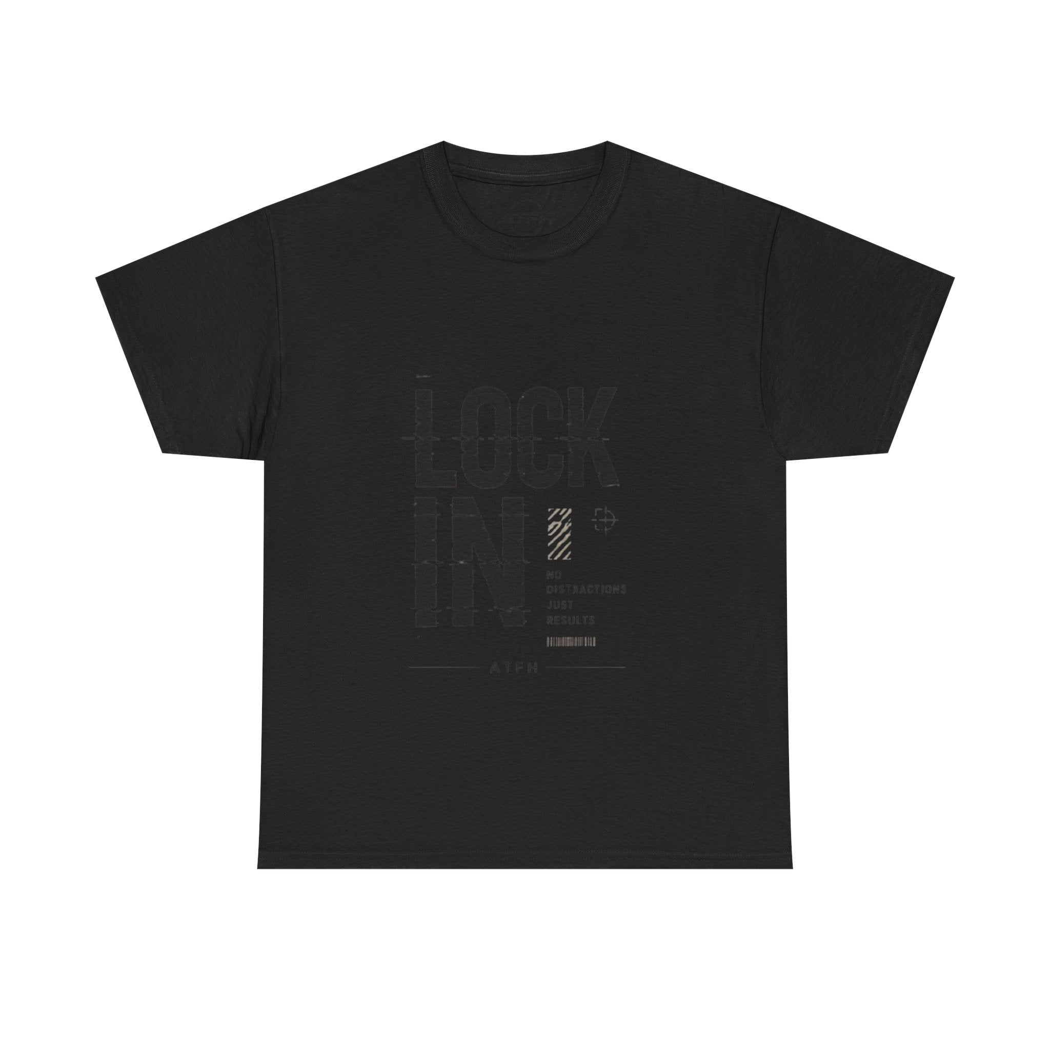 Lock In Tee — Minimalist Motivational Graphic T-Shirt Printify