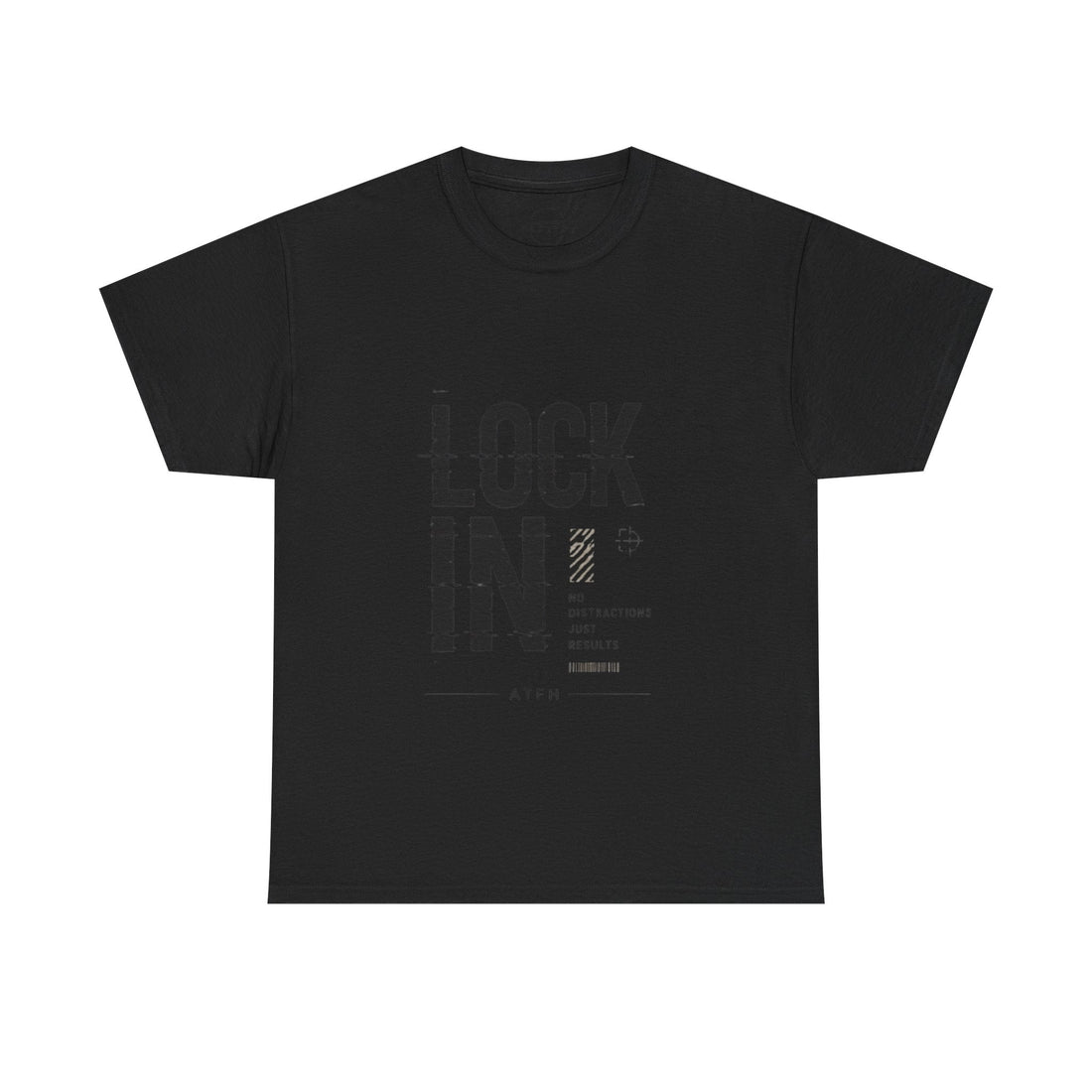 Lock In Tee — Minimalist Motivational Graphic T-Shirt Printify