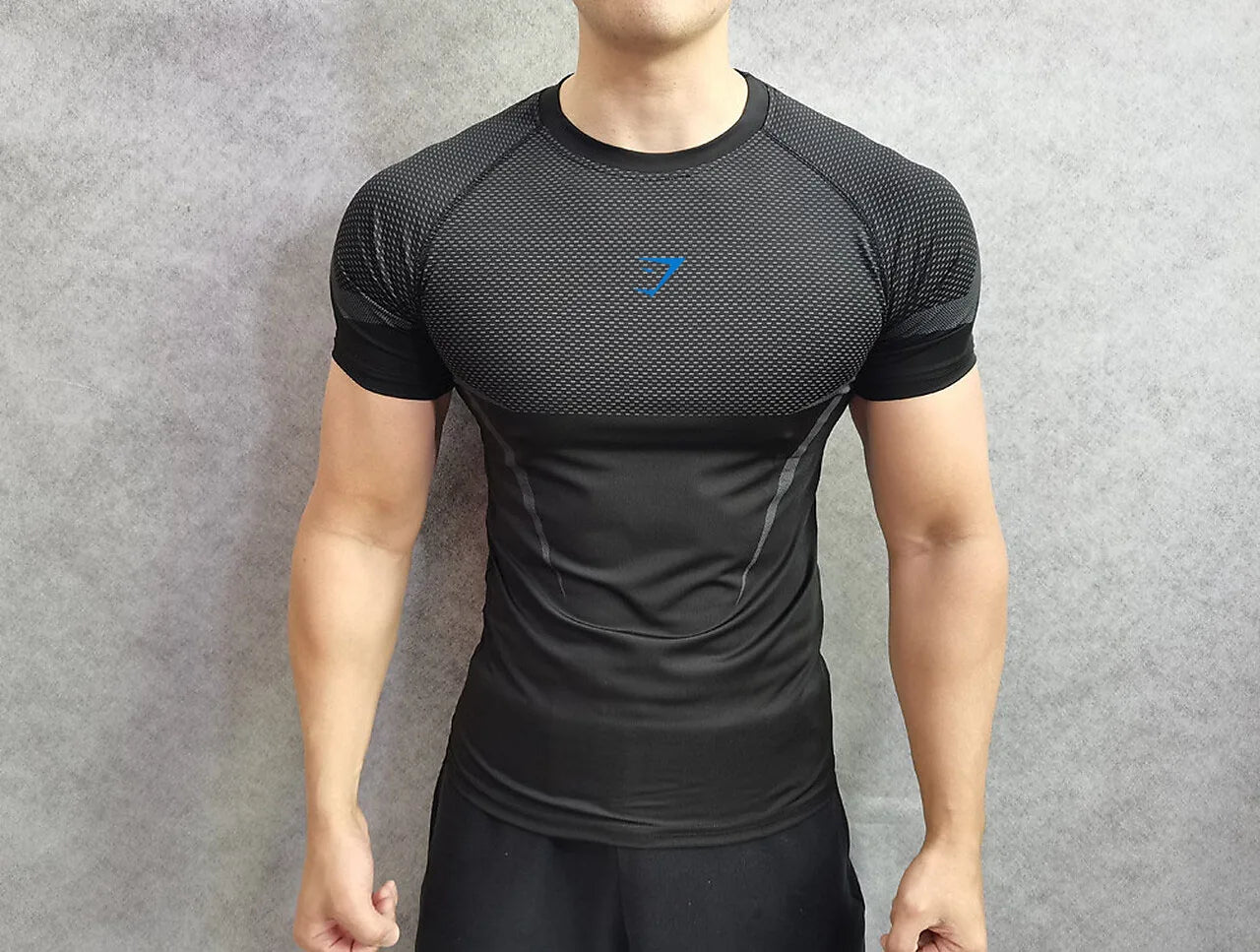 2026 Trendy Brand Super Hero Tight T-shirts Summer New Men Featuring Casual Comfortable And Breathable Sports And Fitness Wear