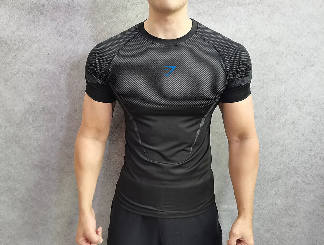 2026 Trendy Brand Super Hero Tight T-shirts Summer New Men Featuring Casual Comfortable And Breathable Sports And Fitness Wear