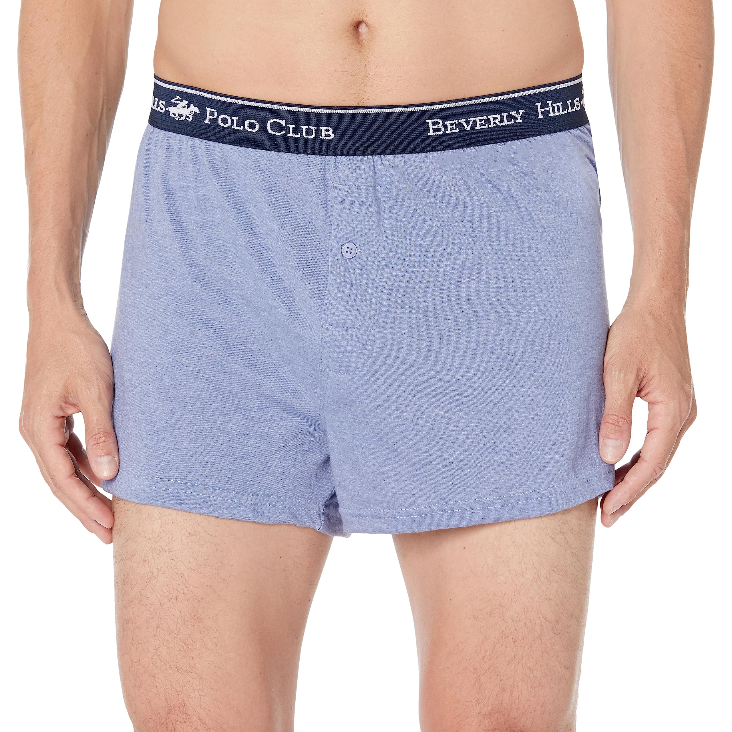 Beverly Hills Polo Club Men's Beverly Hills Polo Club Men's 8 Pack Knit Boxer