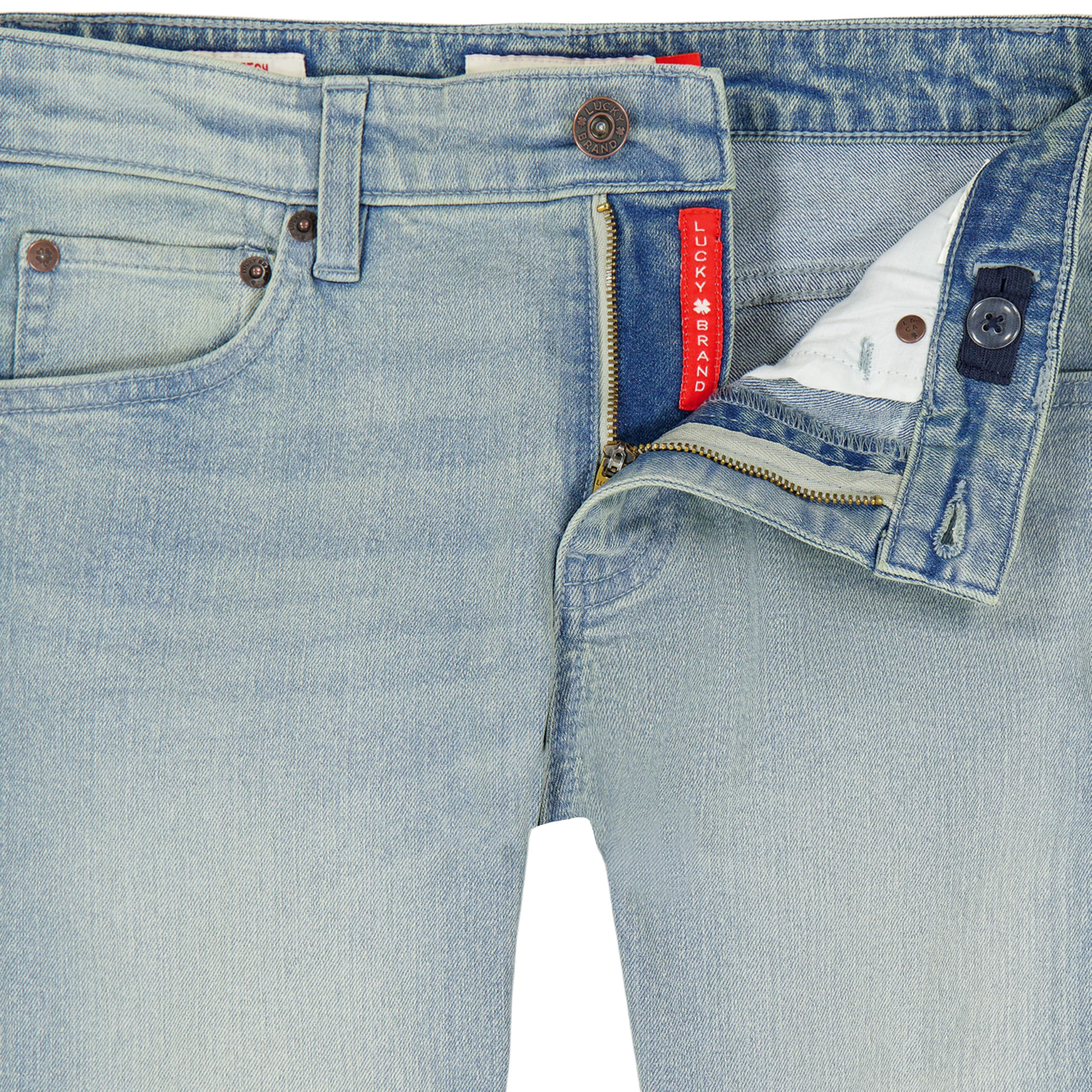 Lucky Brand Boys' Classic Fit Straight Leg Denim Jeans