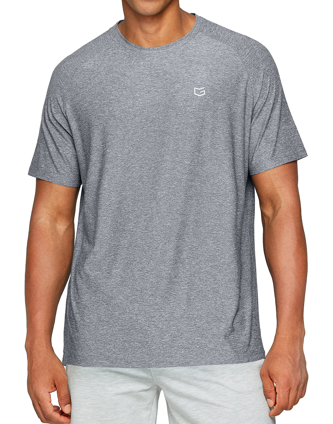 G Gradual Men's Workout Quick Dry T-Shirts Short Sleeve Lightweight Cooling Gym Shirts Tee for Running, Beach, Hiking