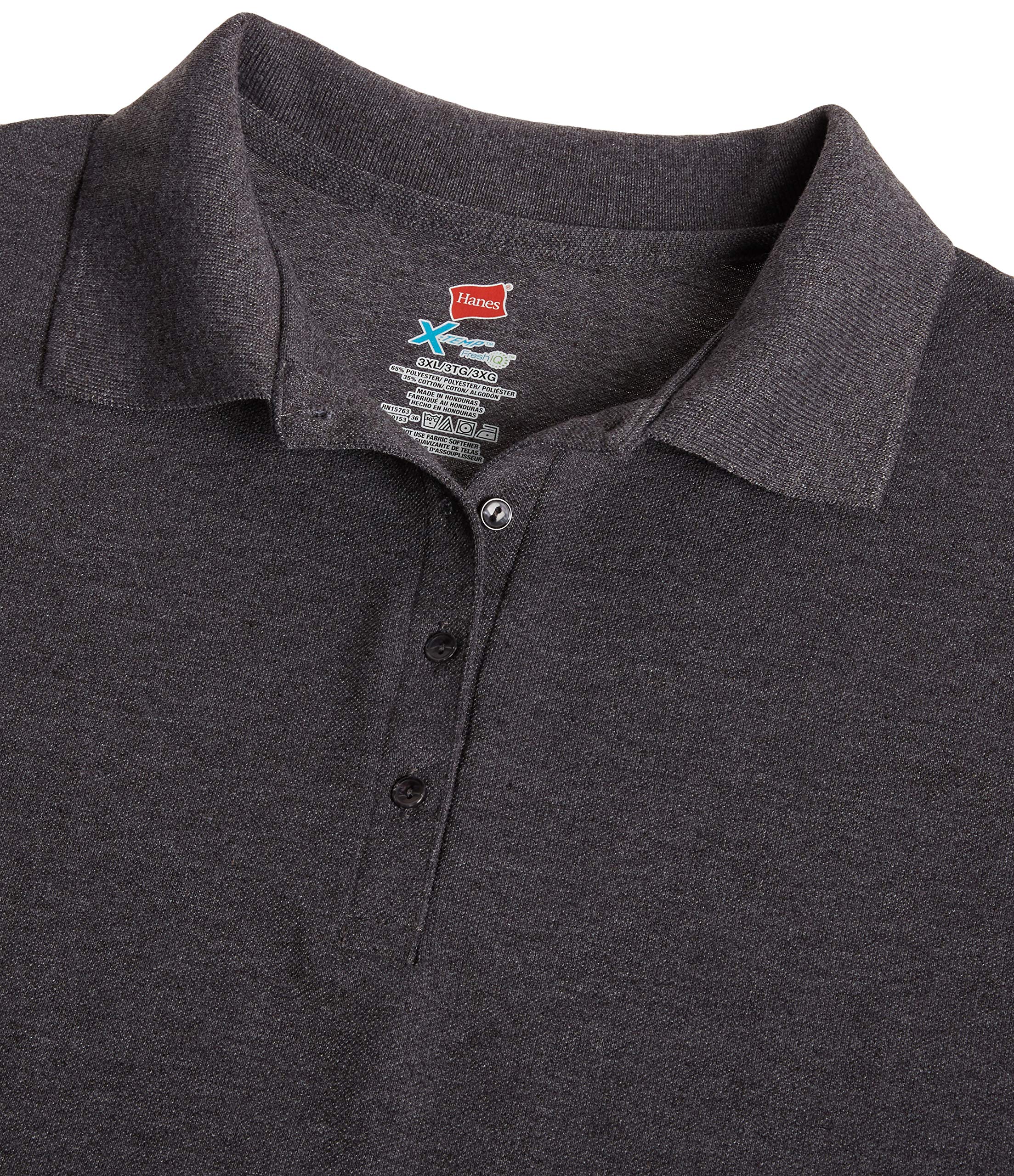 Hanes Women's X-Temp Polo with FreshIQ