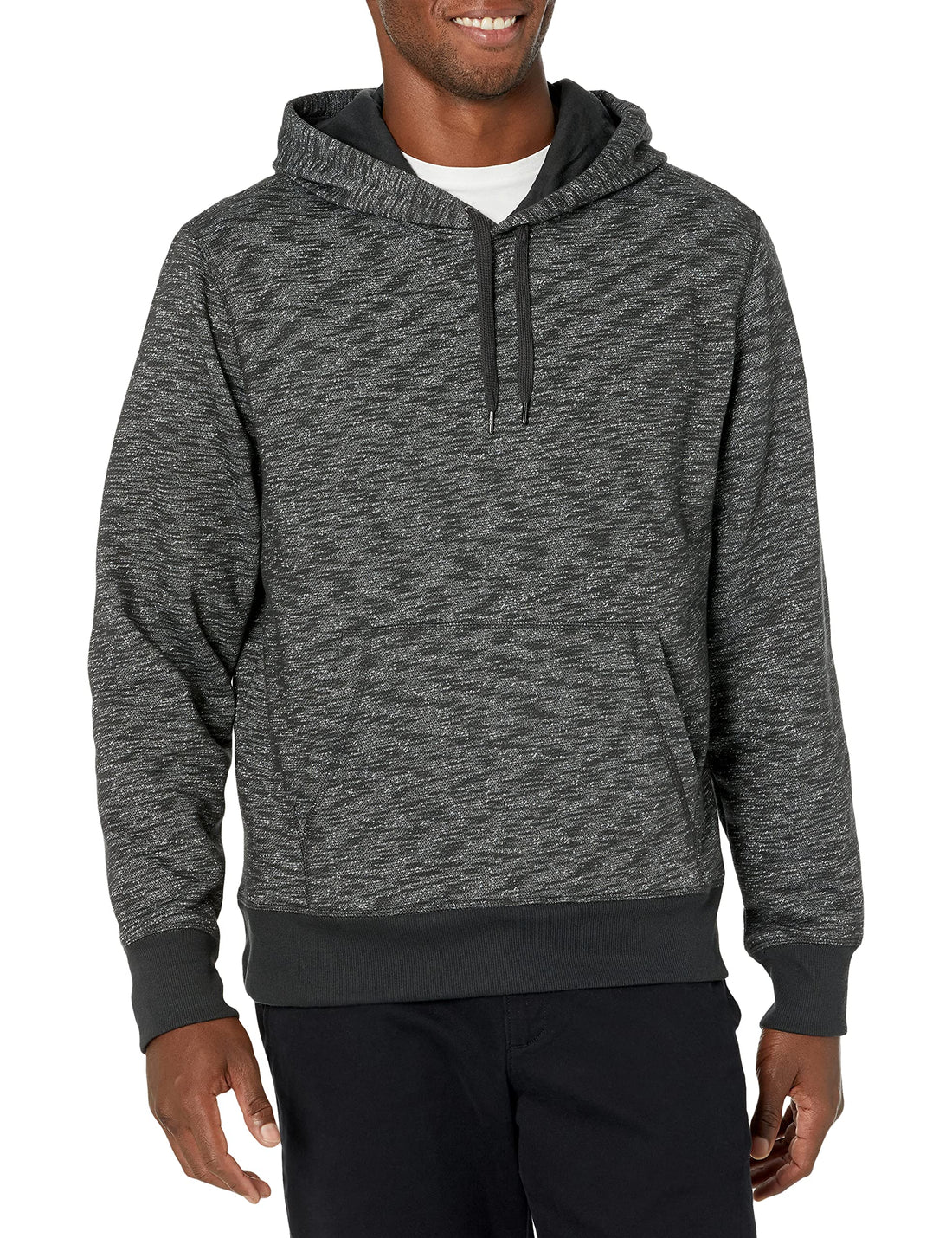 Amazon Essentials mens Fleece Pullover Hooded Sweatshirt