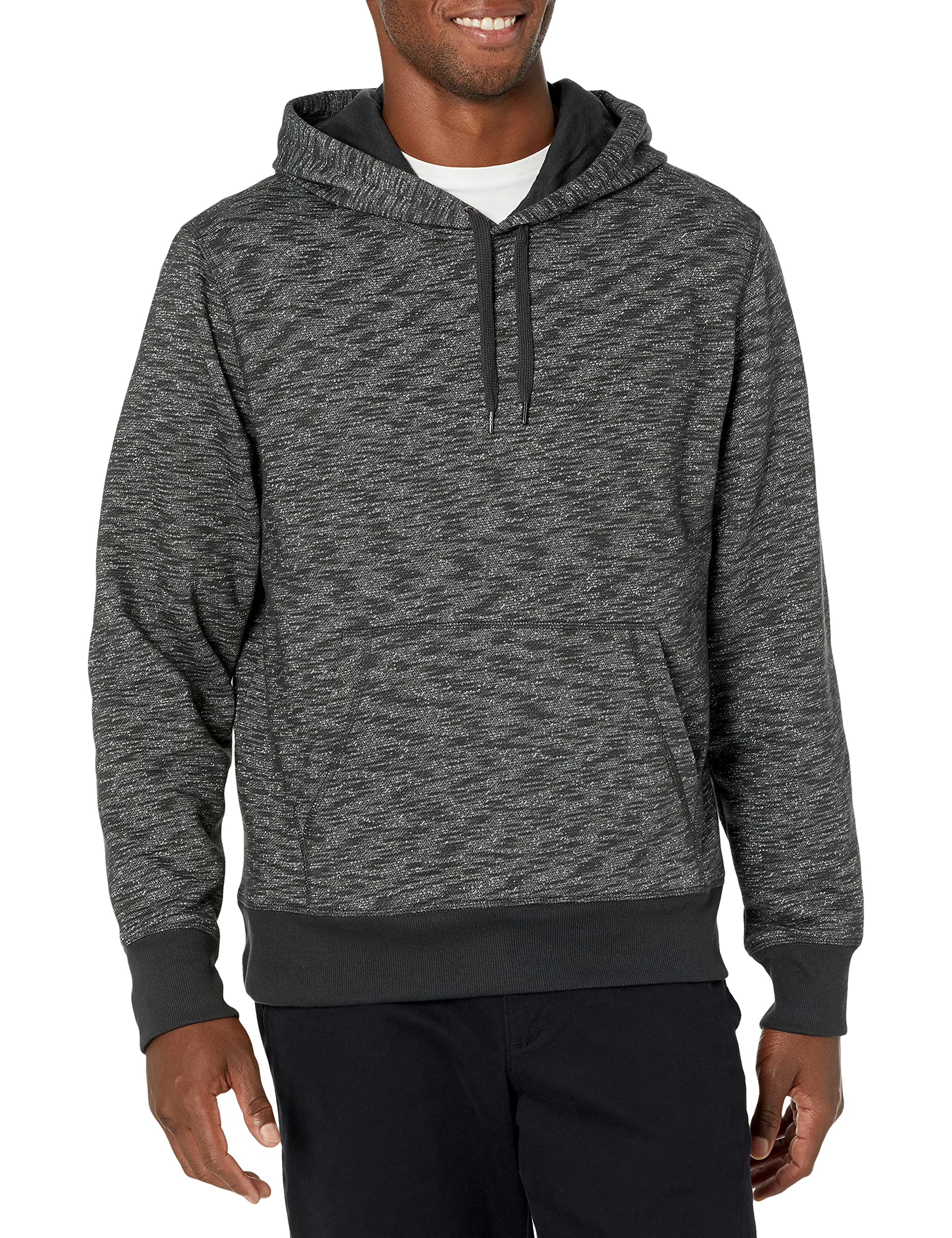 Amazon Essentials mens Fleece Pullover Hooded Sweatshirt