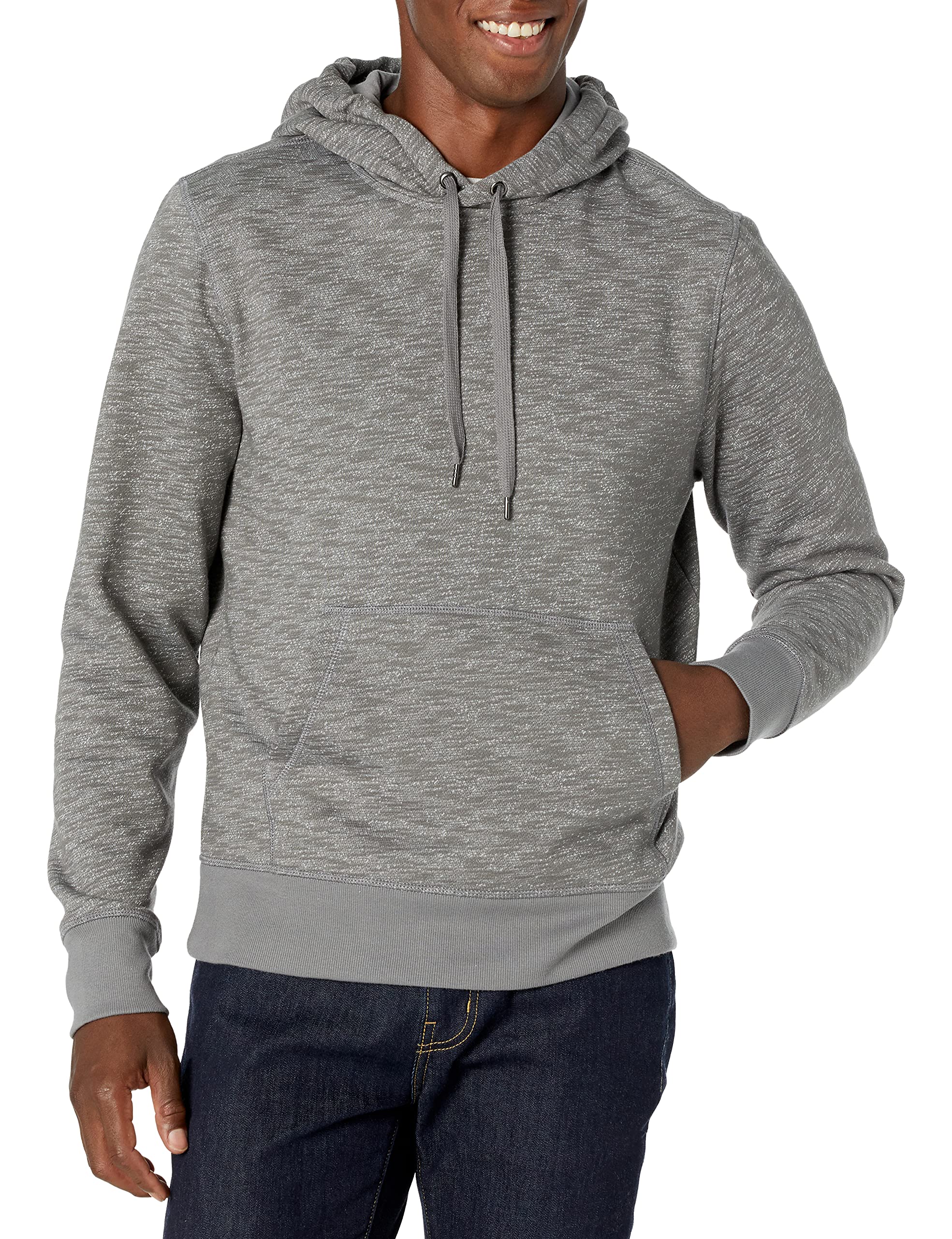 Amazon Essentials mens Fleece Pullover Hooded Sweatshirt