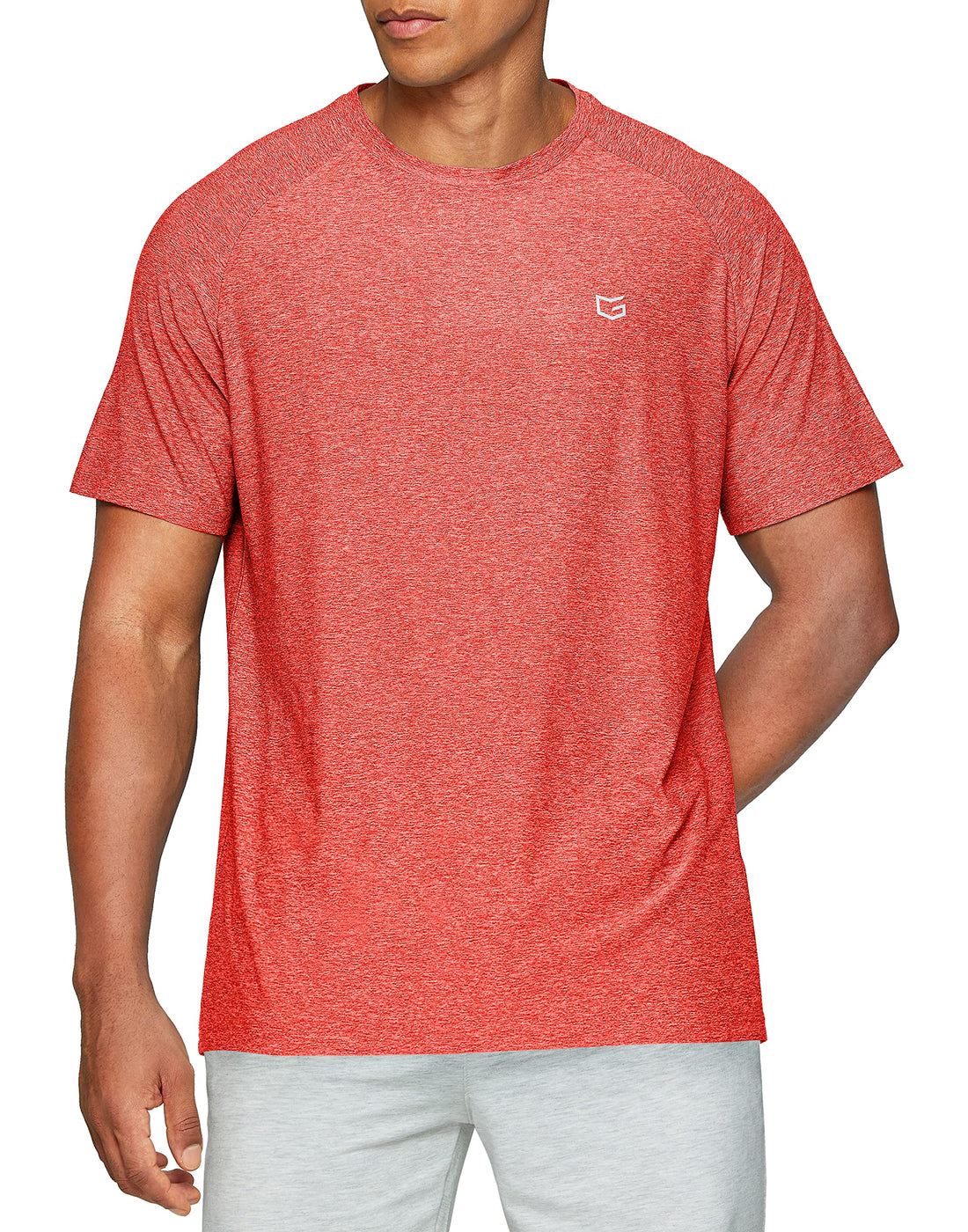 G Gradual Men's Workout Quick Dry T-Shirts Short Sleeve Lightweight Cooling Gym Shirts Tee for Running, Beach, Hiking