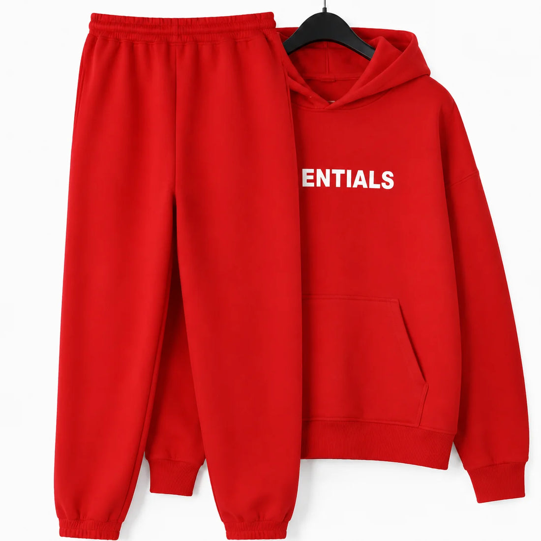 Men's and Women's Autumn and Winter Casual Print Drawstring Hoodies And Pants Set 2-Piece Hoodie + Sweatpants Brushed Loose Sweatshirt Suit，Hip-Hop Skateboard Casual Sportswear For Autumn And Winter