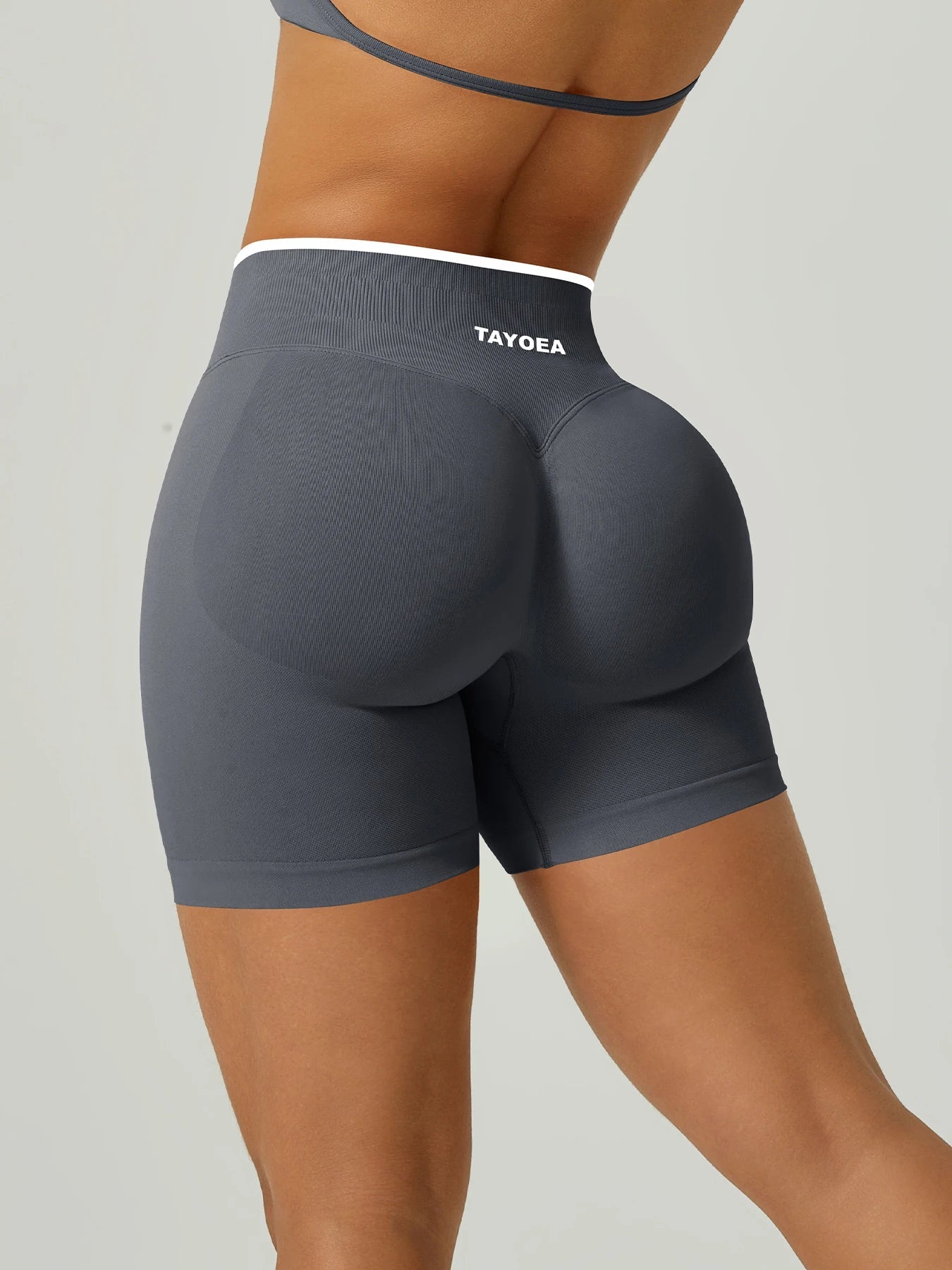 TAYOEA Best seller women’s yoga shorts, high rise wide waistband, seamless compression, squat proof, tummy control, glute lift, anti chafing, breathable quick dry moisture wicking, for HIIT running gym Pilates Tahsi Fashion House