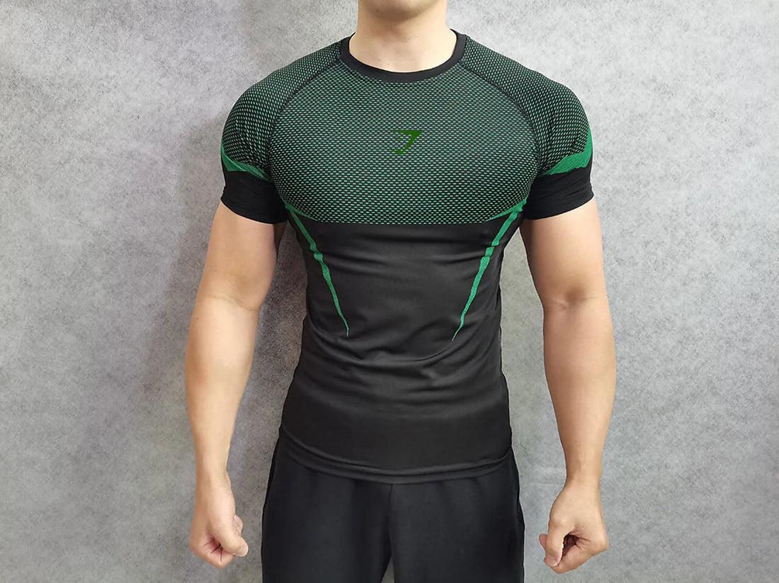 2026 Trendy Brand Super Hero Tight T-shirts Summer New Men Featuring Casual Comfortable And Breathable Sports And Fitness Wear