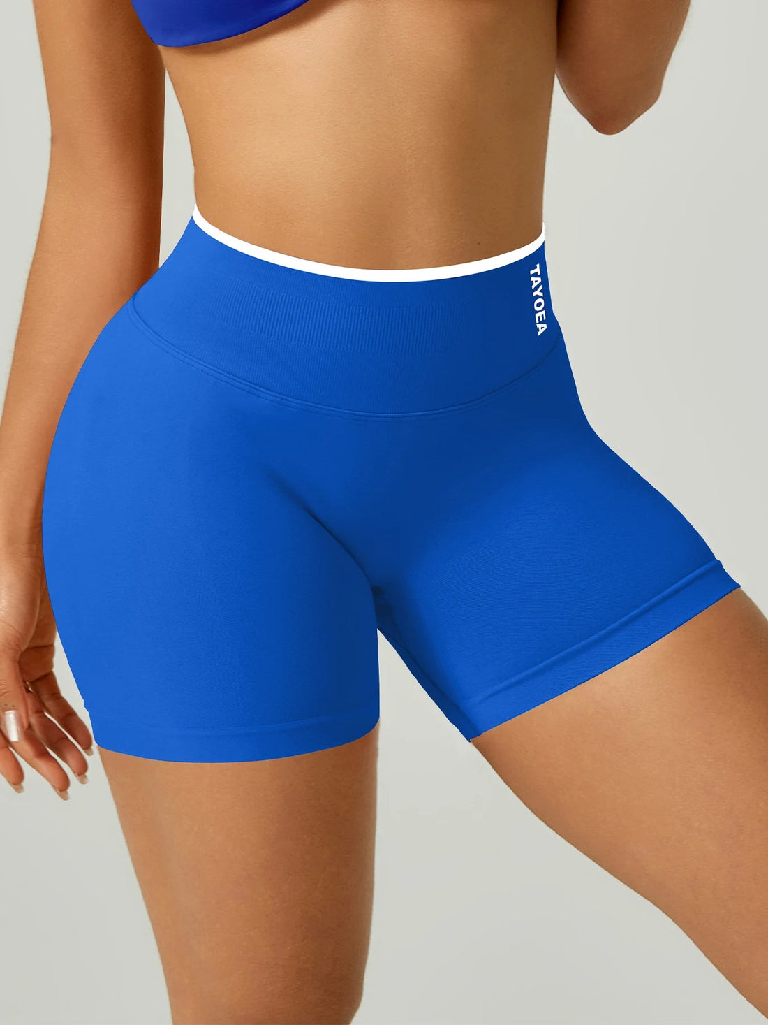 TAYOEA Best seller women’s yoga shorts, high rise wide waistband, seamless compression, squat proof, tummy control, glute lift, anti chafing, breathable quick dry moisture wicking, for HIIT running gym Pilates Tahsi Fashion House