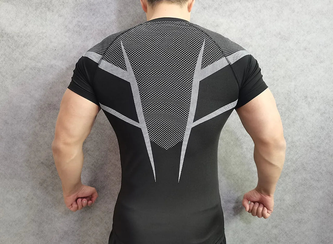 2026 Trendy Brand Super Hero Tight T-shirts Summer New Men Featuring Casual Comfortable And Breathable Sports And Fitness Wear