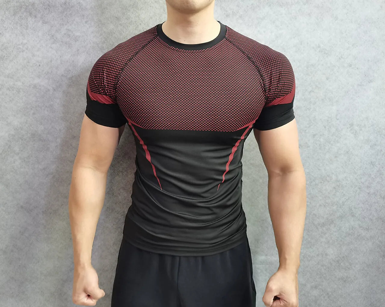 2026 Trendy Brand Super Hero Tight T-shirts Summer New Men Featuring Casual Comfortable And Breathable Sports And Fitness Wear