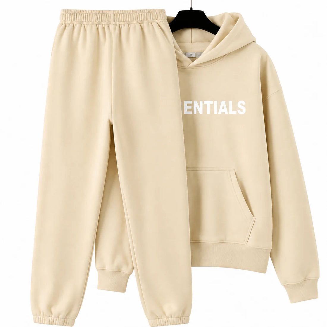 Men's and Women's Autumn and Winter Casual Print Drawstring Hoodies And Pants Set 2-Piece Hoodie + Sweatpants Brushed Loose Sweatshirt Suit，Hip-Hop Skateboard Casual Sportswear For Autumn And Winter
