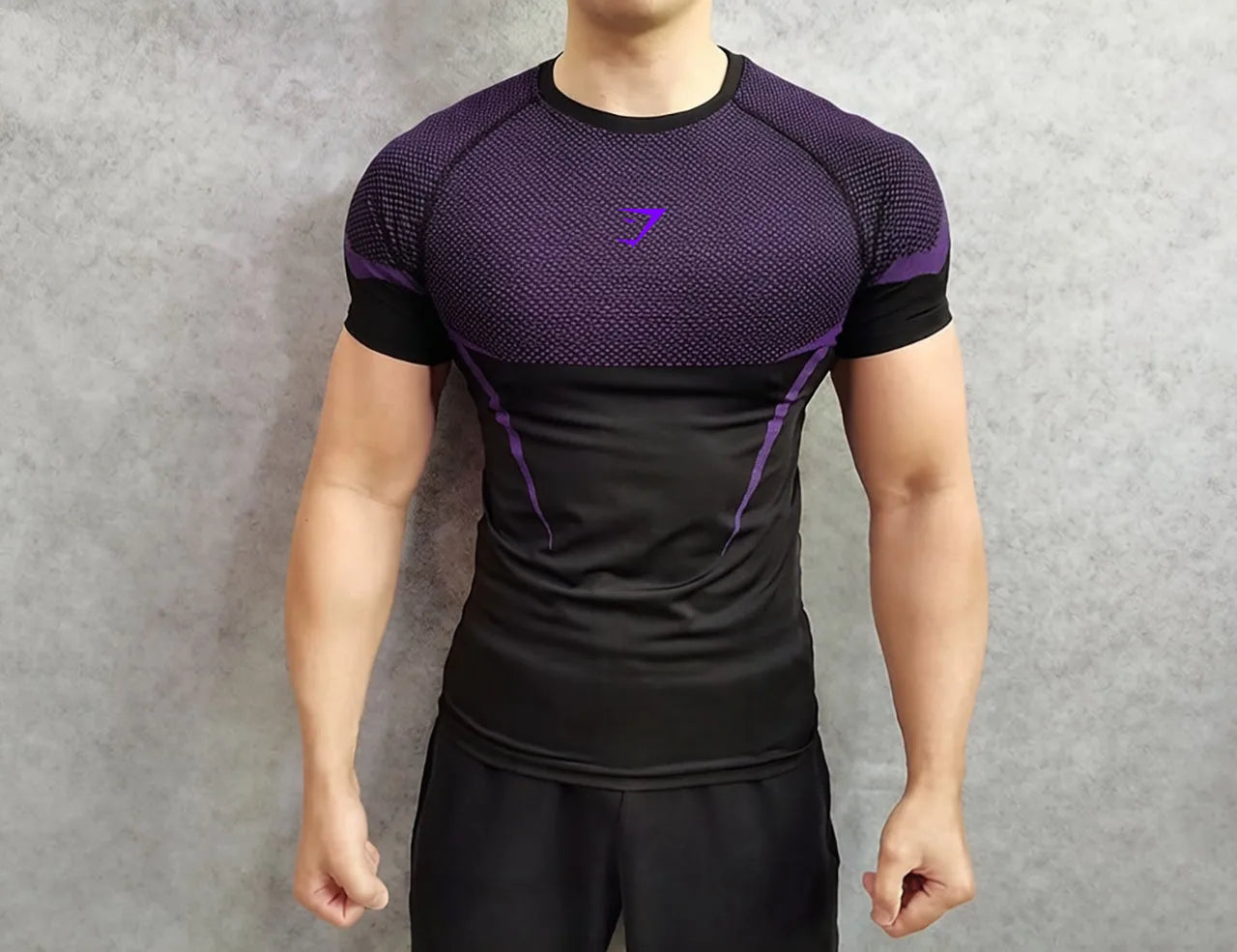 2026 Trendy Brand Super Hero Tight T-shirts Summer New Men Featuring Casual Comfortable And Breathable Sports And Fitness Wear