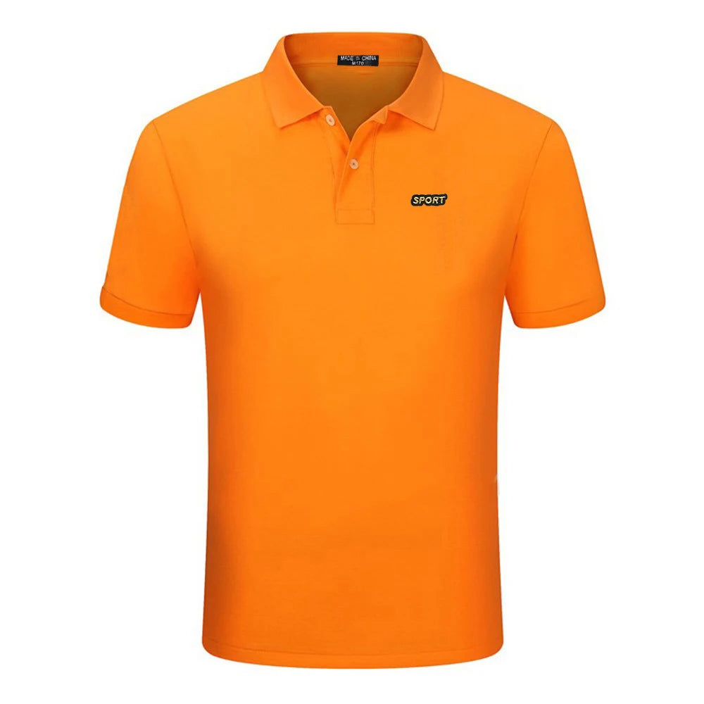 Top Quality  New Solid Color Mens Polos Shirts 100% Cotton Short Sleeve Casual Polos Hommes Fashion Summer Lapel Male tops