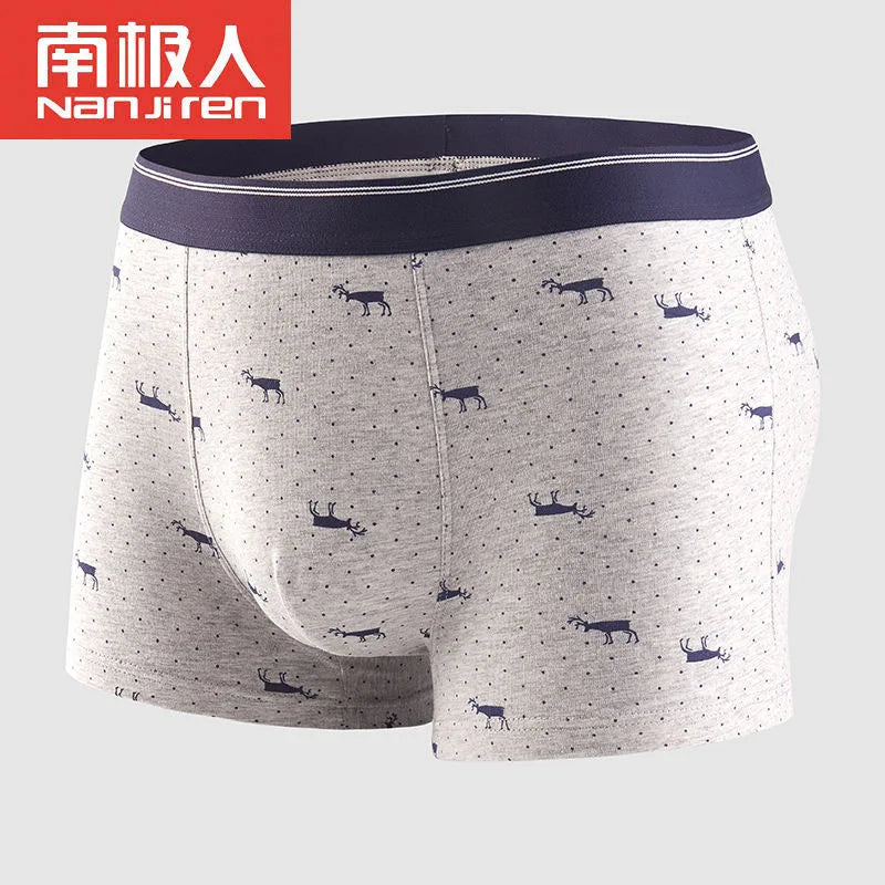 Men Boxer Cotton Boxers Underwear Men Underpants Male Home Brand Man Panties Breathbale U Convex Pouch Comfort Shorts XL-4XL