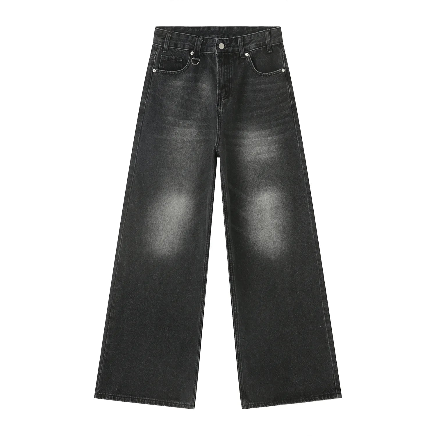 New Retro Loose Custom Mens Pants Add LOGO Mens Baggy Jeans Men Trousers Jeans