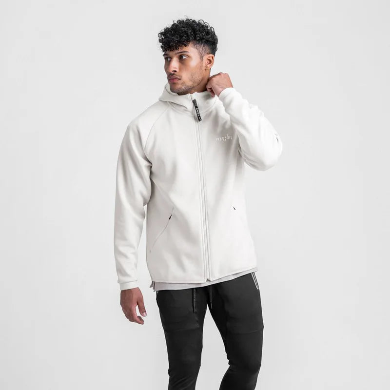 Men Hoodies Sweatshirts Autumn Coat for Men Casual Workout Joggers Sportswear - ATFH