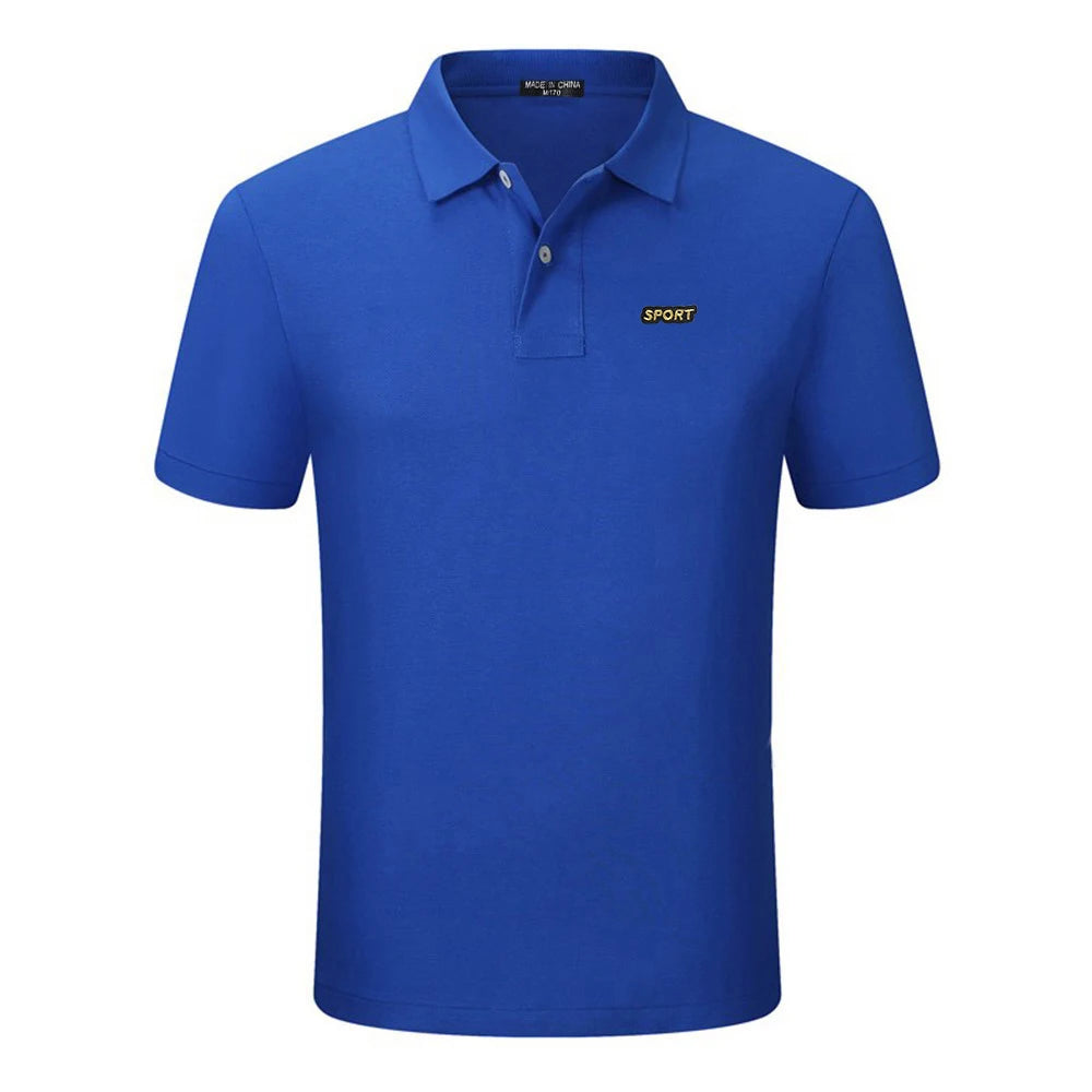 Top Quality  New Solid Color Mens Polos Shirts 100% Cotton Short Sleeve Casual Polos Hommes Fashion Summer Lapel Male tops