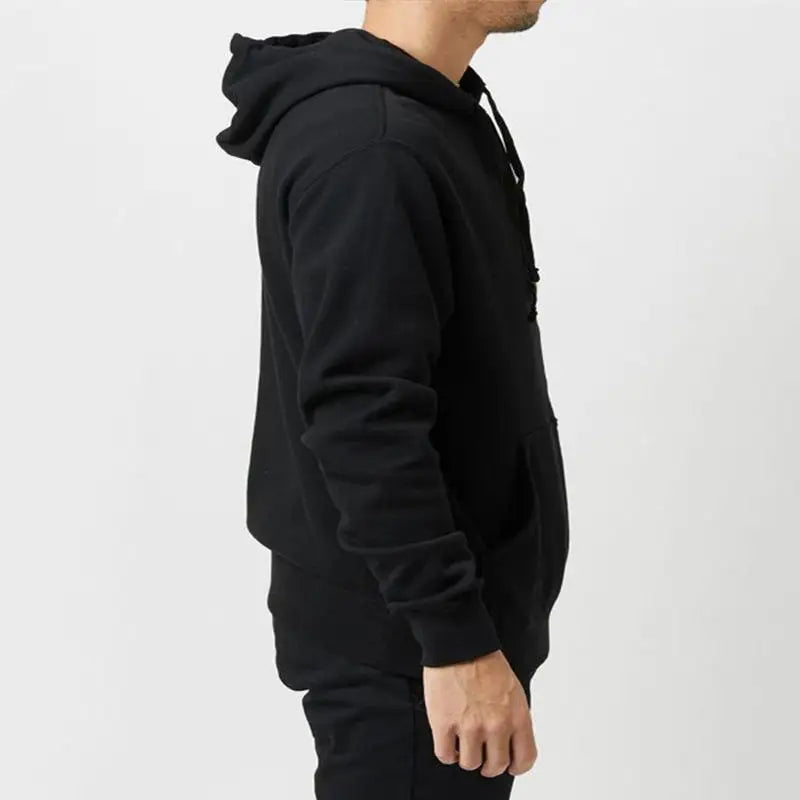 Fashion Brand Men's Hoodies New Spring Autumn Casual Hoodies Sweatshirts Men's Top Solid Color Hoodies Sweatshirt Male 15 Colors - ATFH