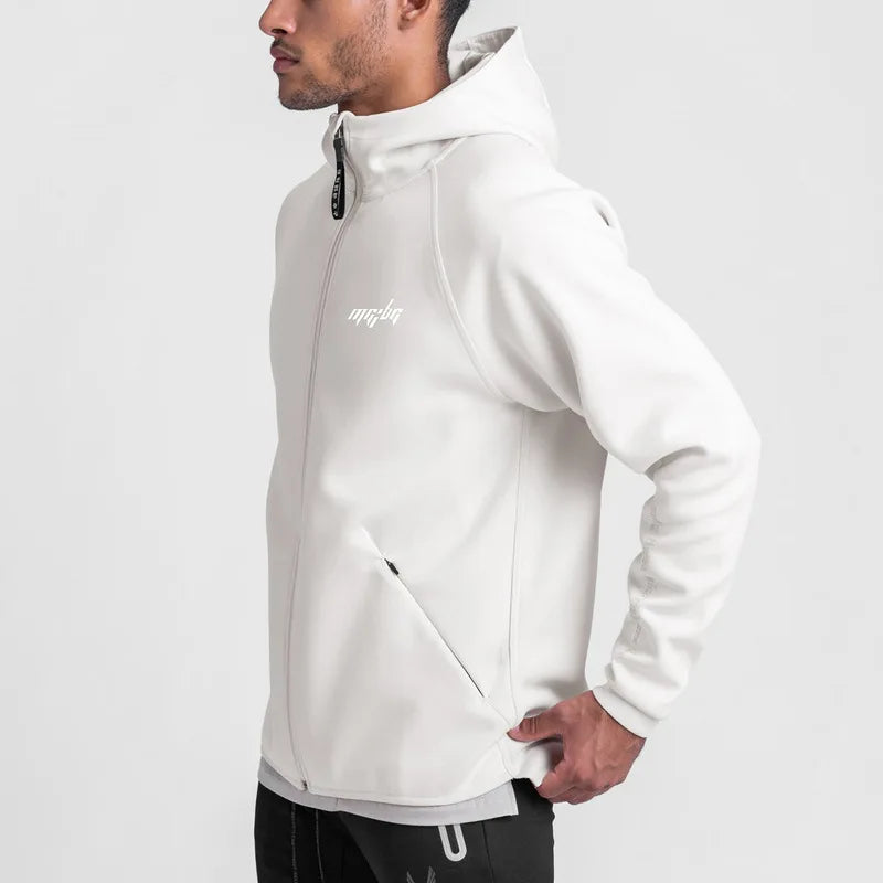 Men Hoodies Sweatshirts Autumn Coat for Men Casual Workout Joggers Sportswear - ATFH