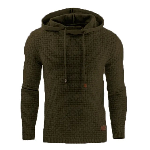 Warm Men's Solid Color Casual Hoodie Oversize Sweatshirt Sweatshirt With Zipper Paired Hoodies and Hoodies Women Man Sweatshirts - ATFH